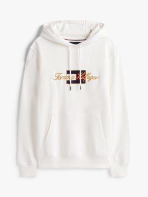 Embroidered Gold Logo Hoodie Product Image