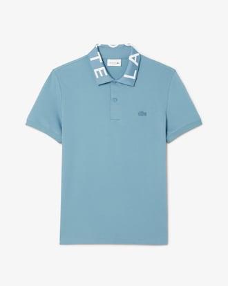 Men's Slim Fit Branded Polo Product Image