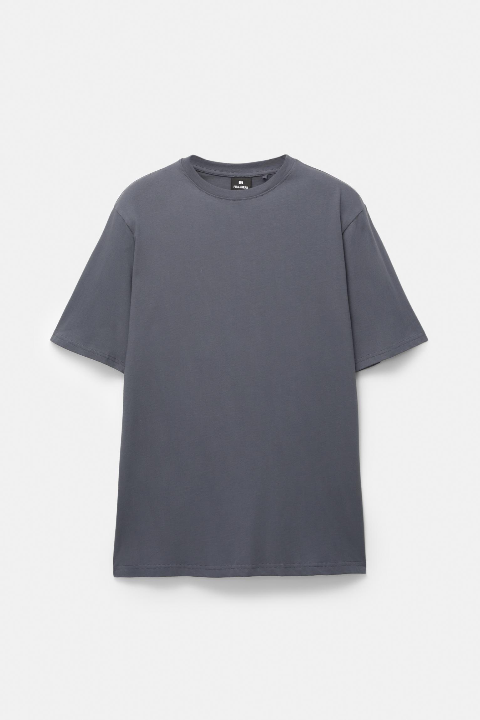 Basic short sleeve cotton T-shirt Product Image
