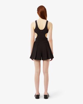 Runway Pleated Wool Bermuda Shorts Product Image