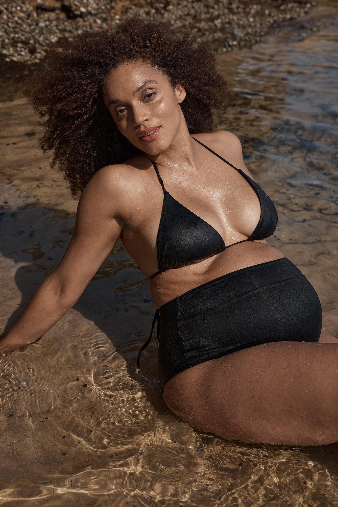 Maternity Sorrento Bottom - Black Product Image