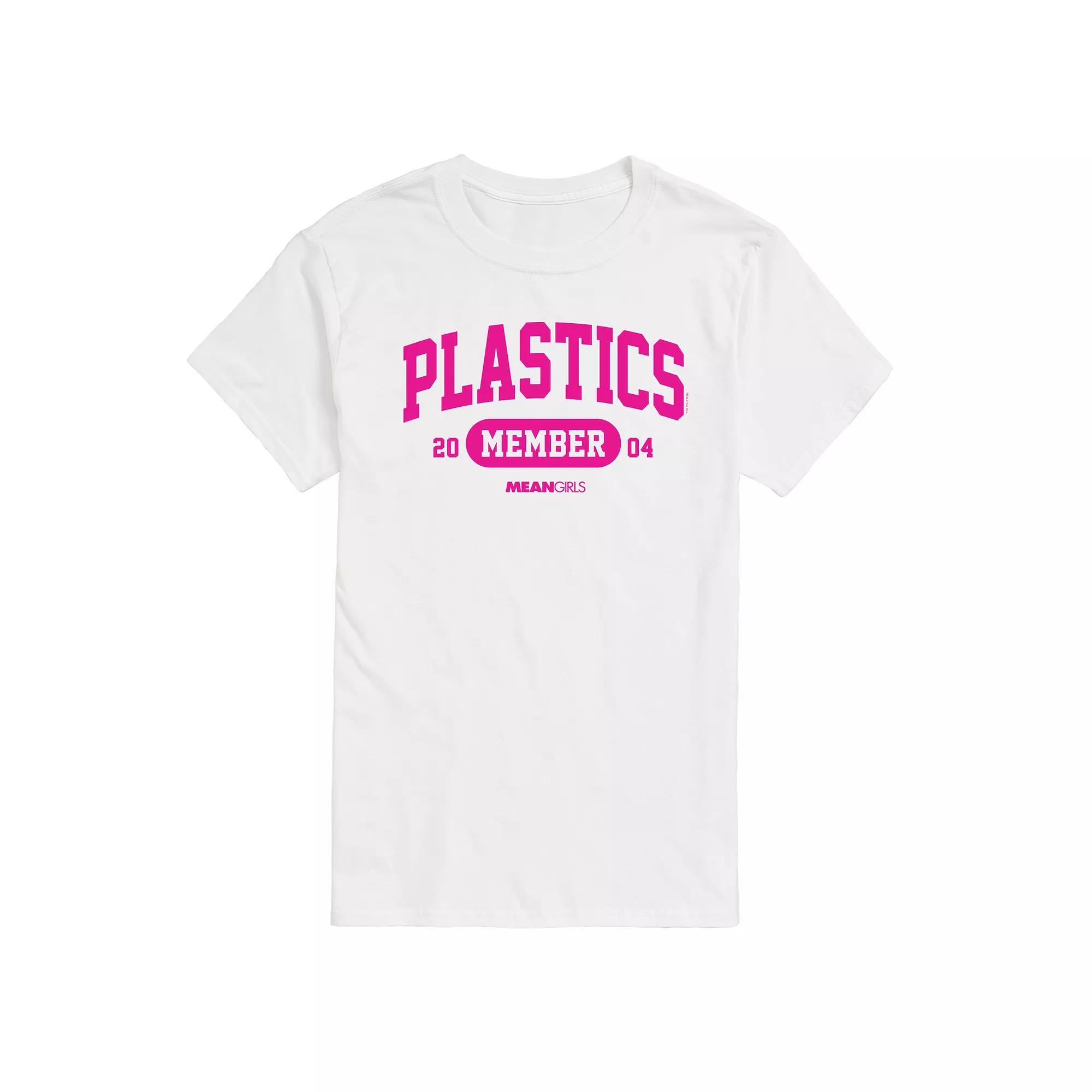 Men's Mean Girls Plastics Member Graphic Tee,  Product Image