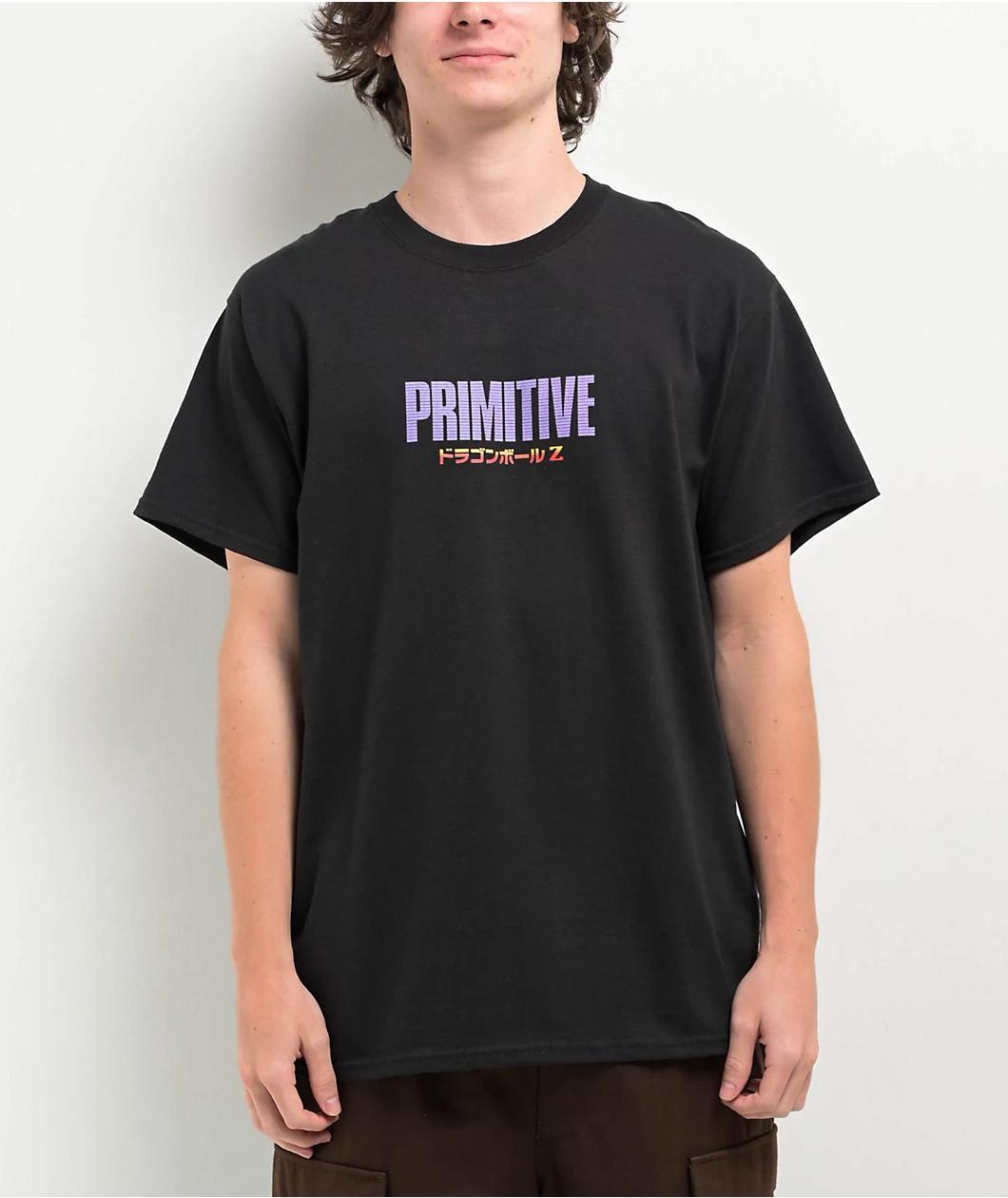 Primitive x Dragon Ball Z Perfect Form Black T-Shirt Product Image