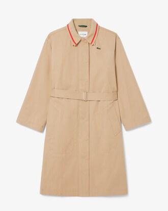 Twill Polo Collar Car Coat Product Image