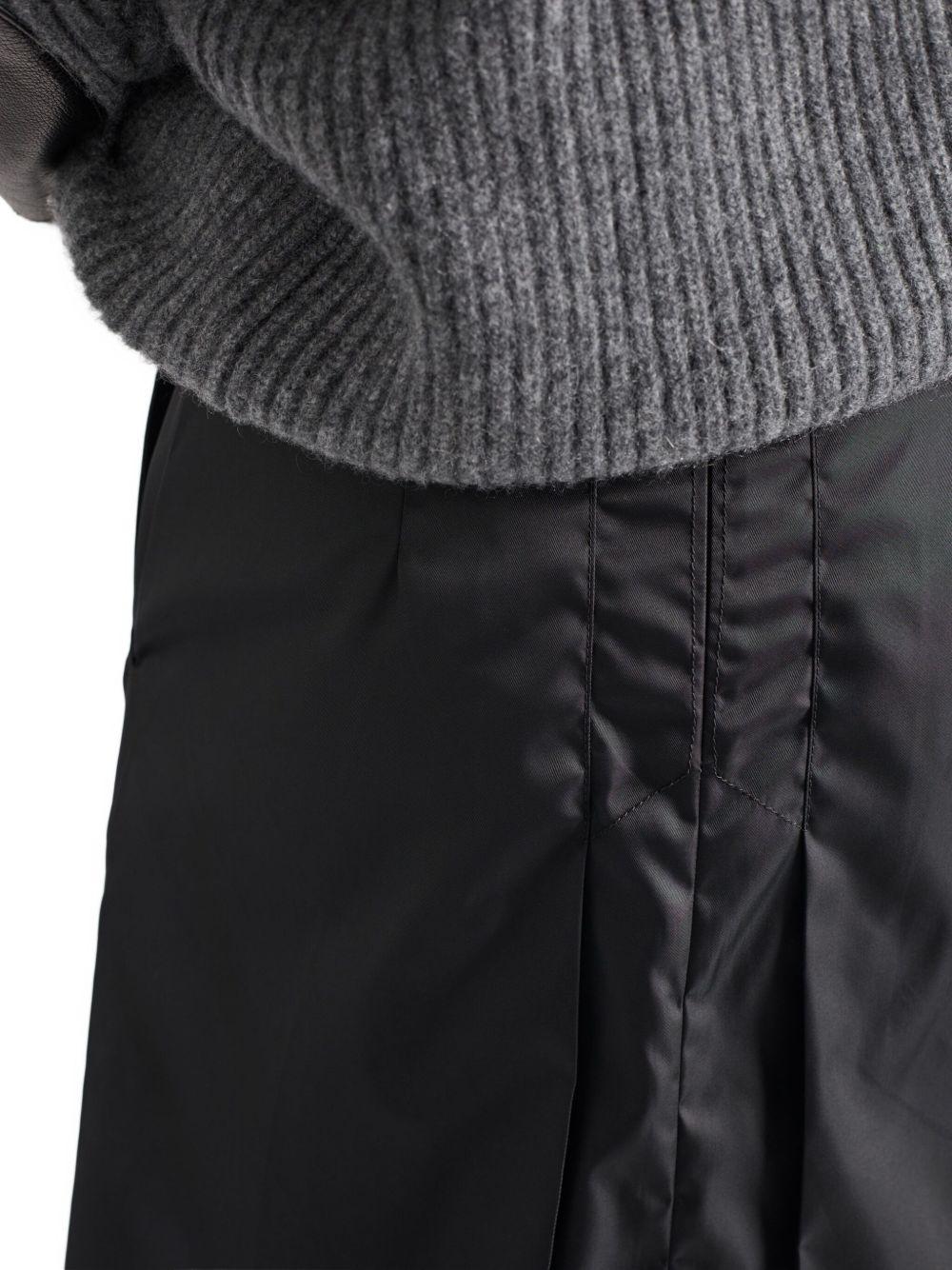 Re-Nylon flared skirt Product Image
