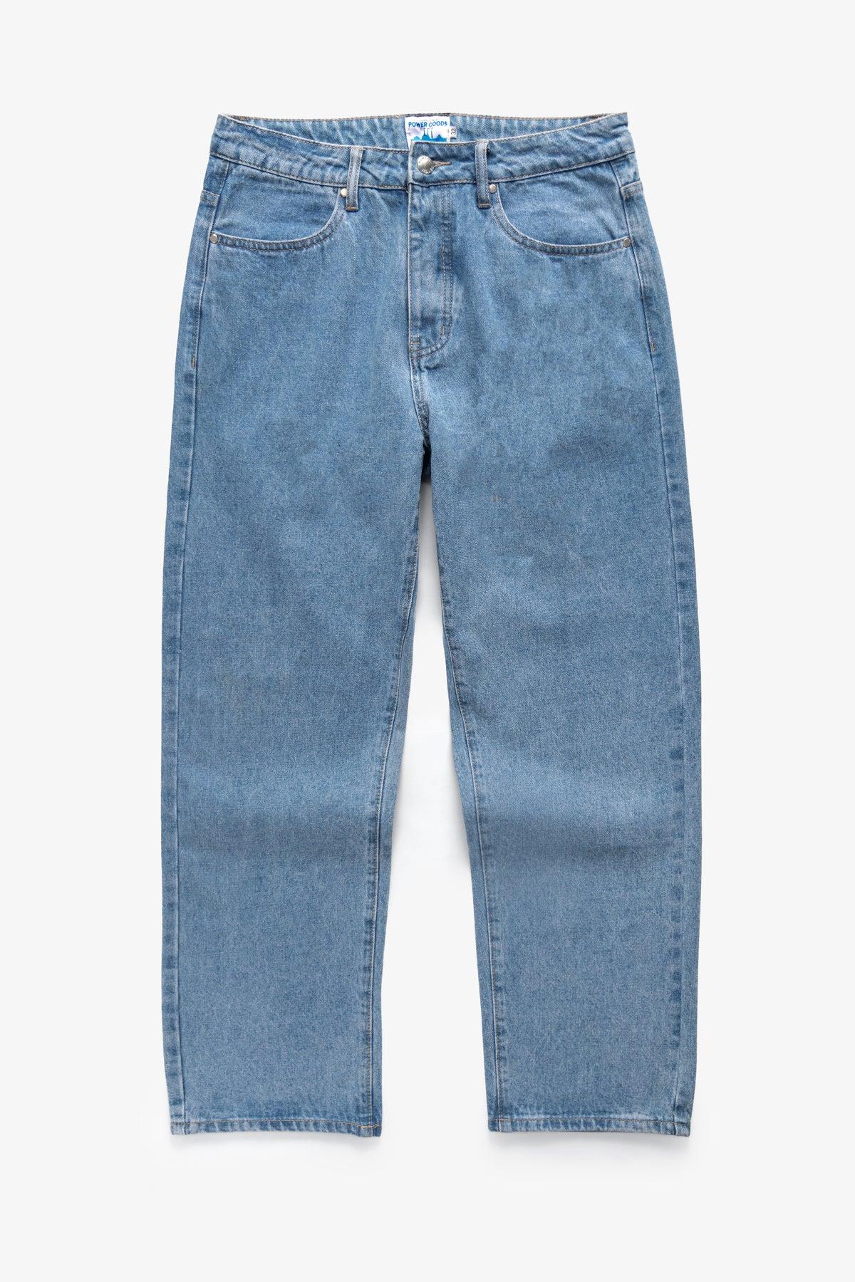 Power Goods - 90's Jeans - Washed Blue Product Image