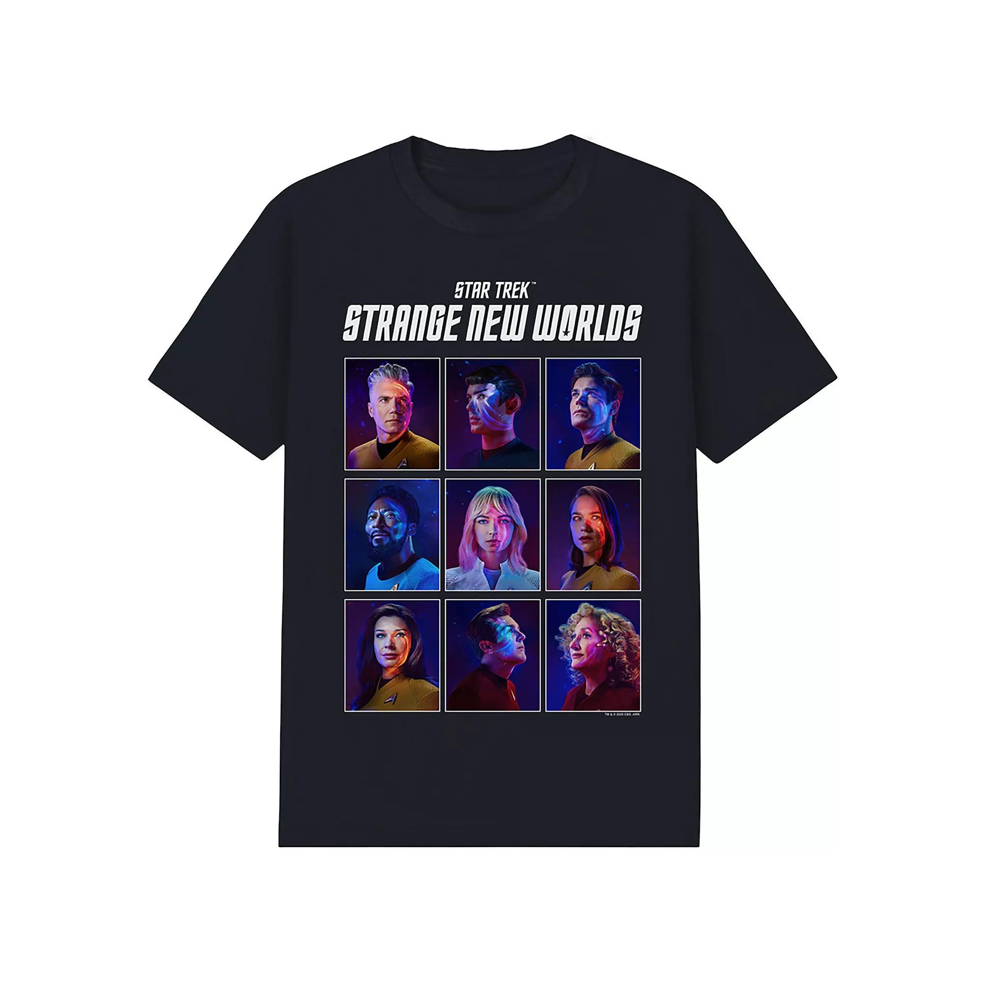 Men's Star Trek Character Boxes Graphic Tee,  Product Image