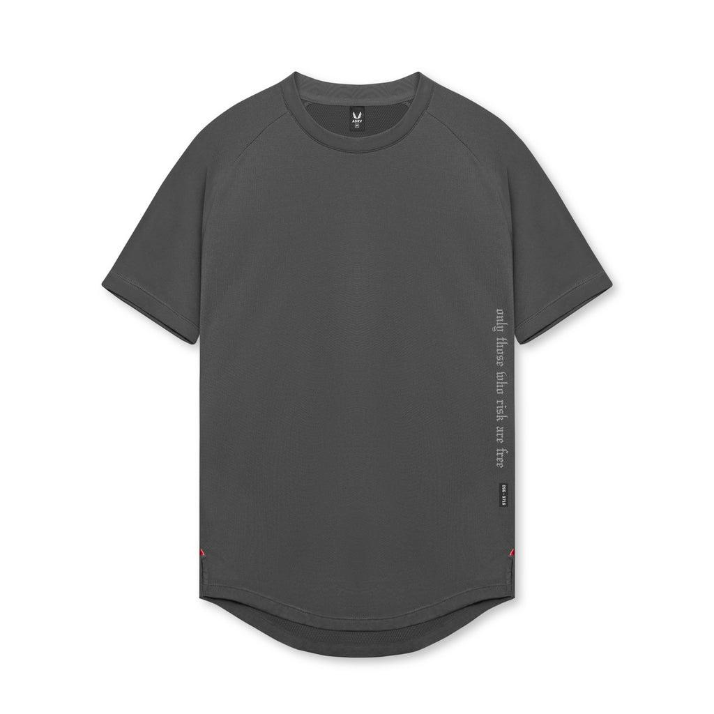 0716. Core Mesh Established Tee - Space Grey Product Image