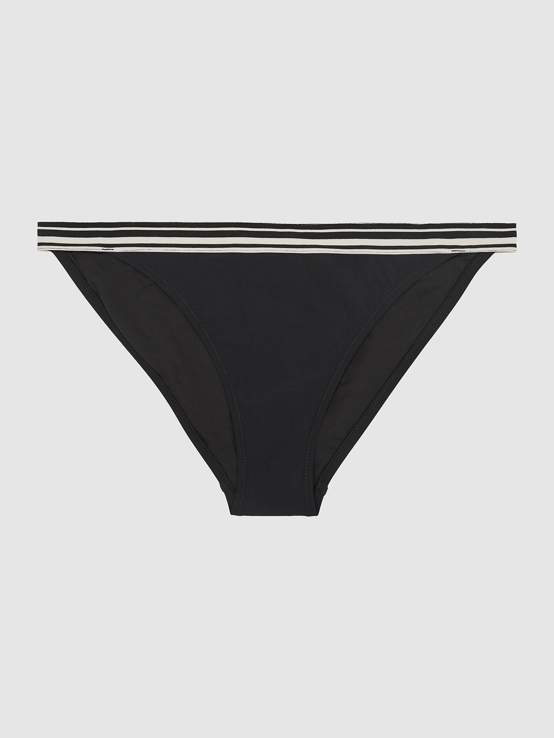 Fixed Side Bikini Briefs in Black Product Image