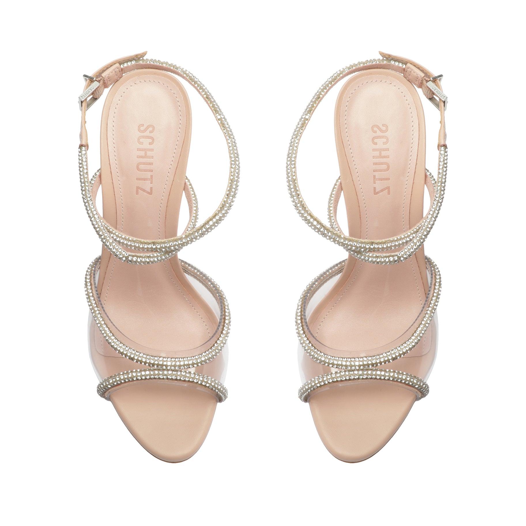 Louise Vinyl & Nappa Leather Sandal Female Product Image