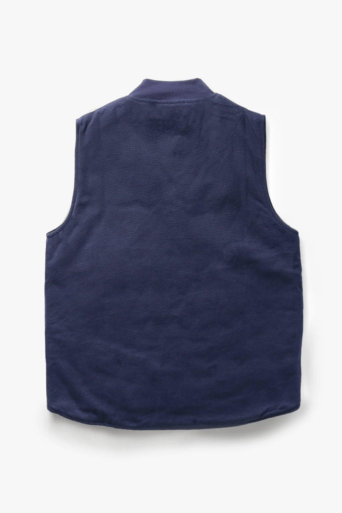 Power Goods - Canvas Work Vest - Navy Blue Product Image