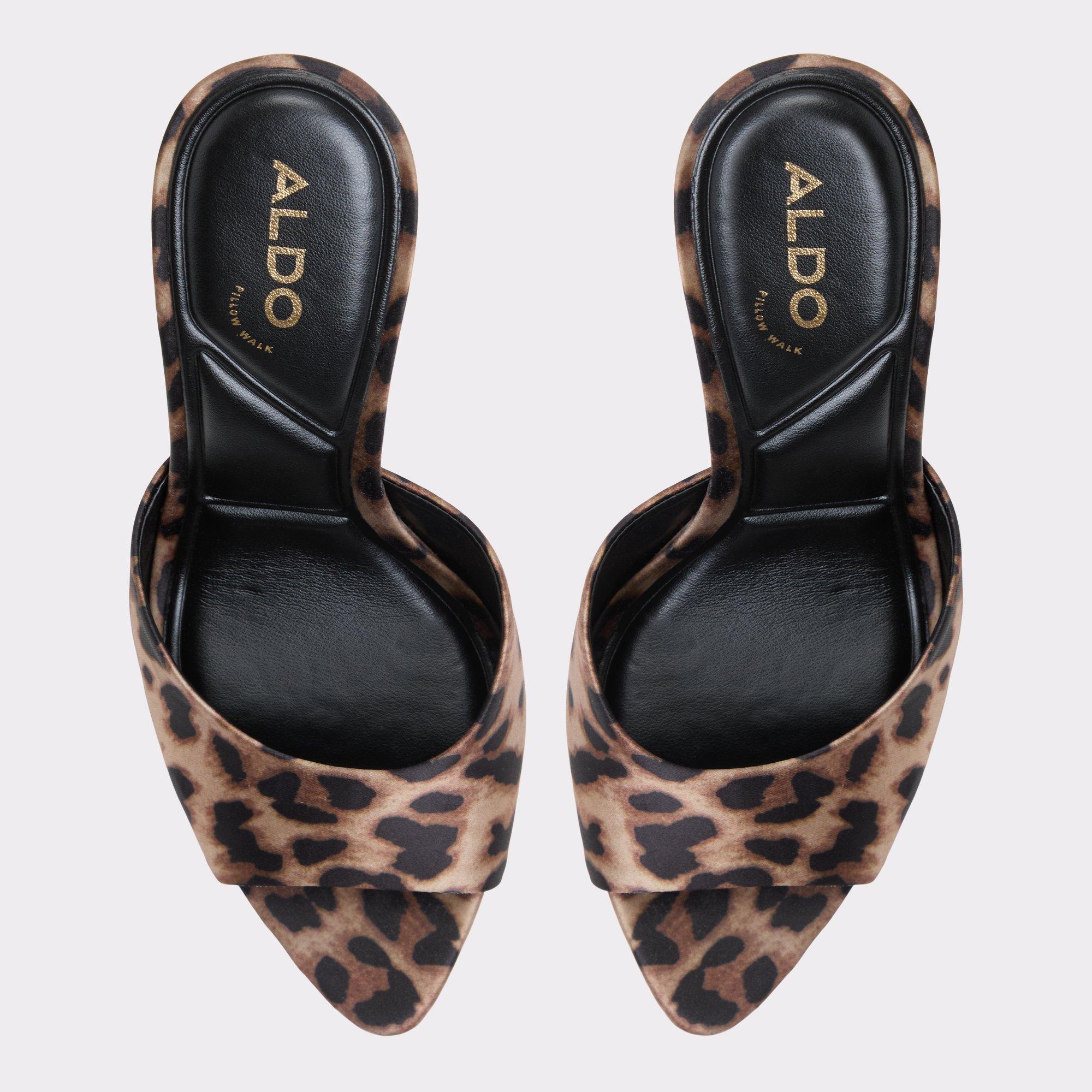 Rylea Brown Multi Textile Other Women's Heeled mules | ALDO US Product Image