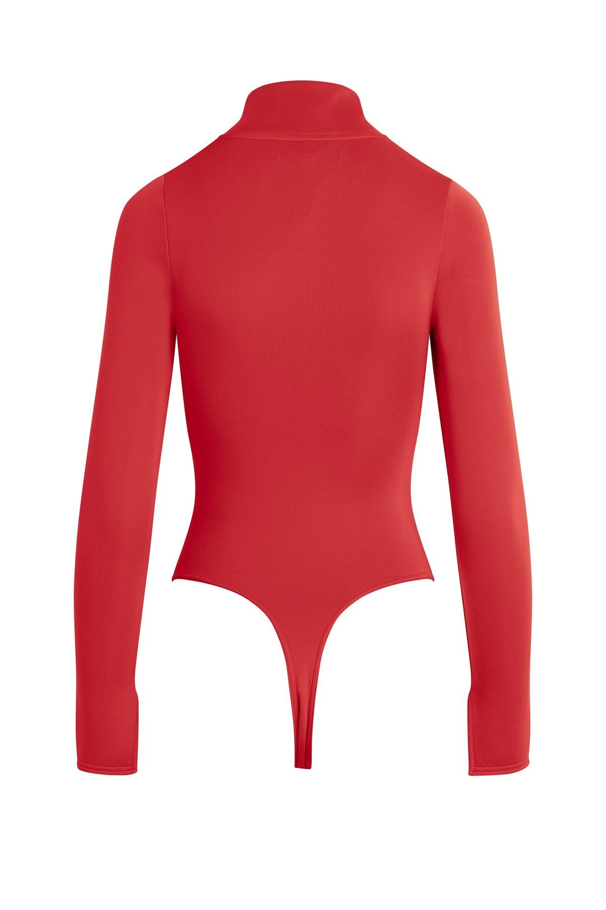 Long Sleeve Hook & Eye Bodysuit Female Product Image
