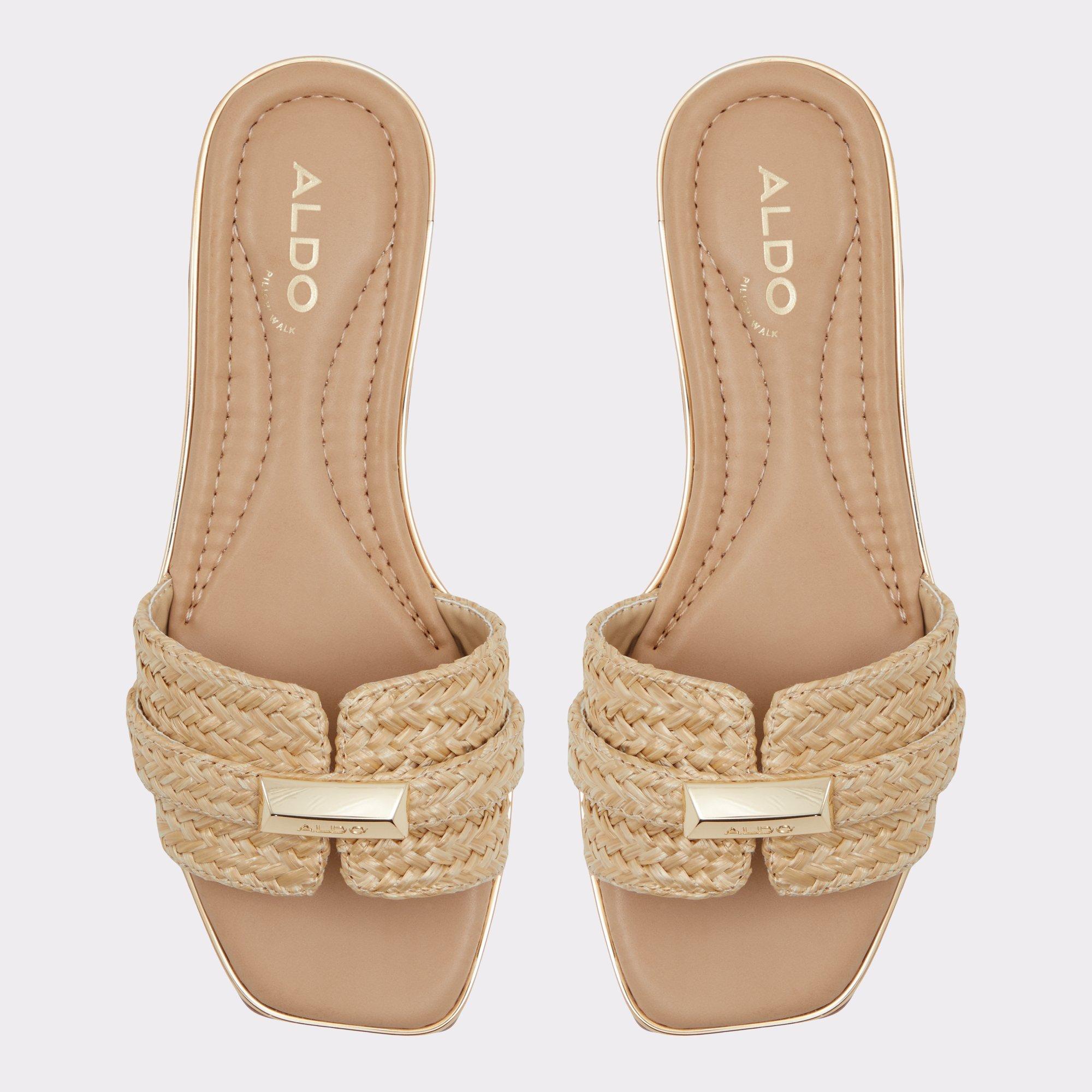 Darine Open Natural Women's Flat Sandals | ALDO US Product Image