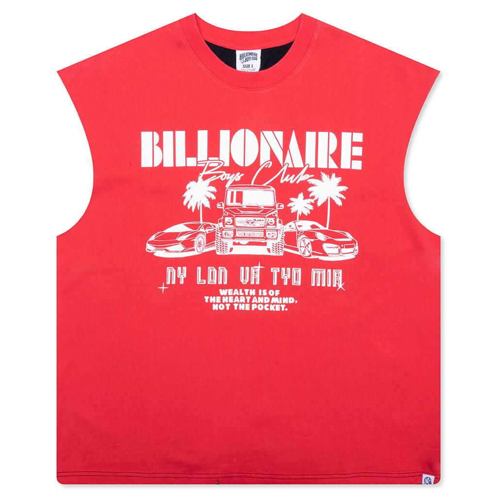 Ride S/S Knit Shirt - Red Male Product Image