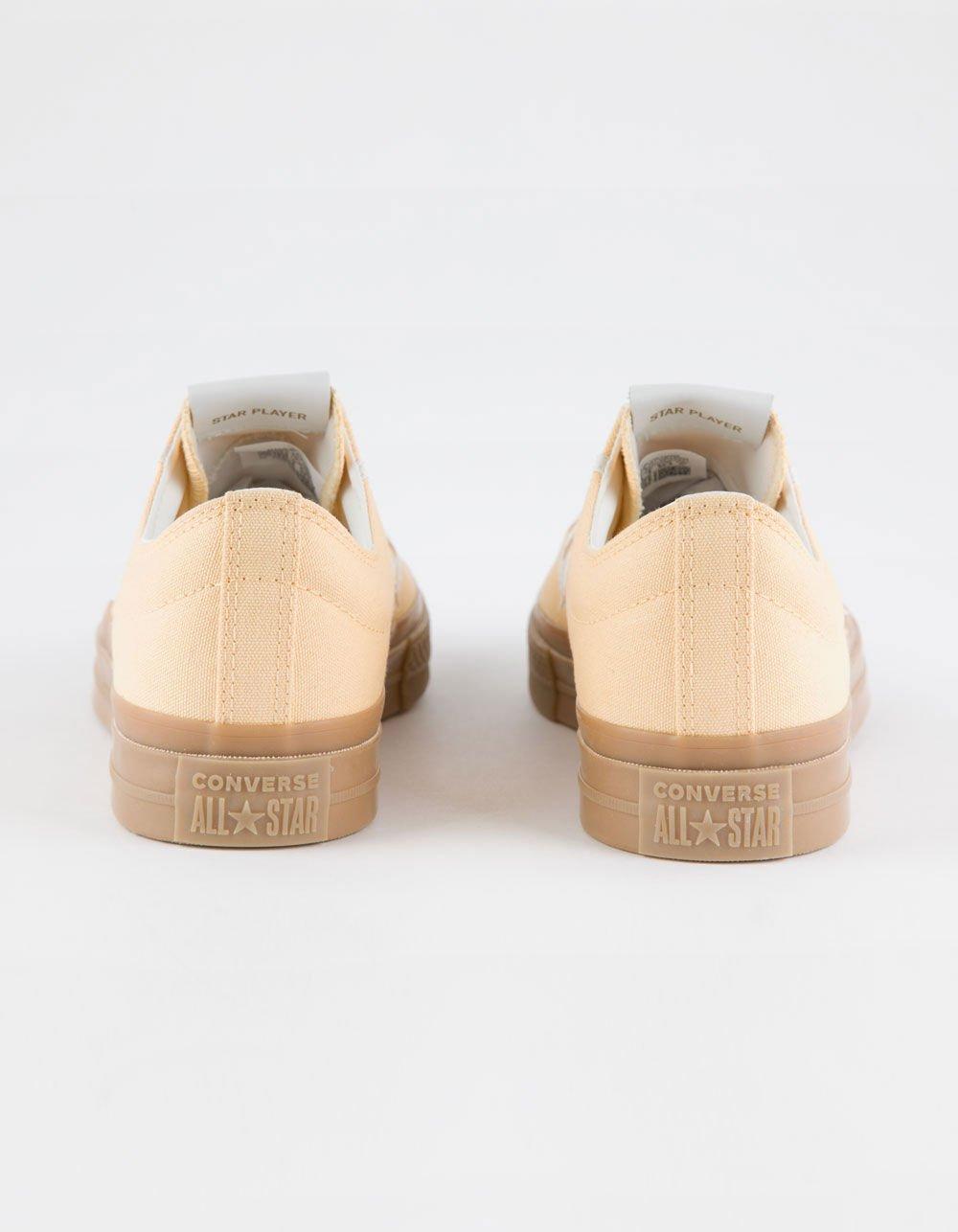 CONVERSE Star Player 76 Low Top Shoes - LT YELLOW Product Image