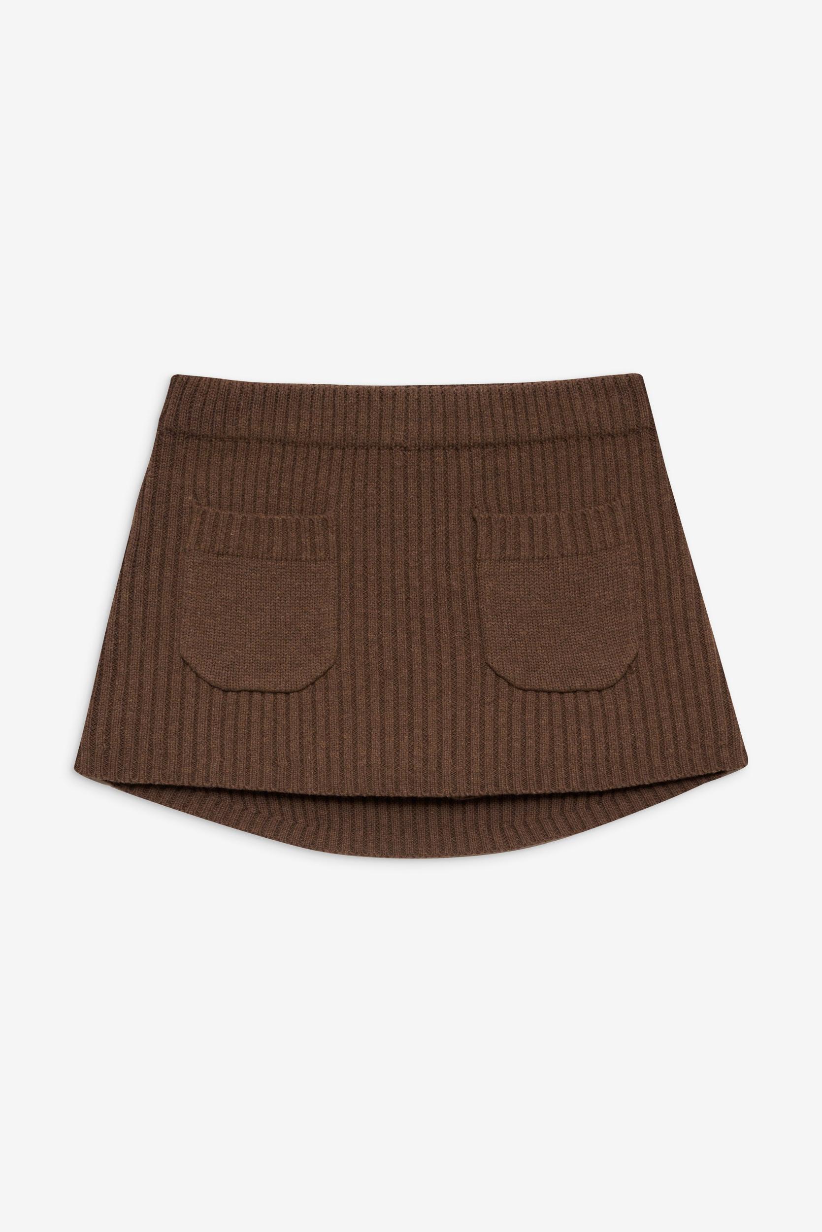 Ashton Knit Mini Skort - Maple Product Image