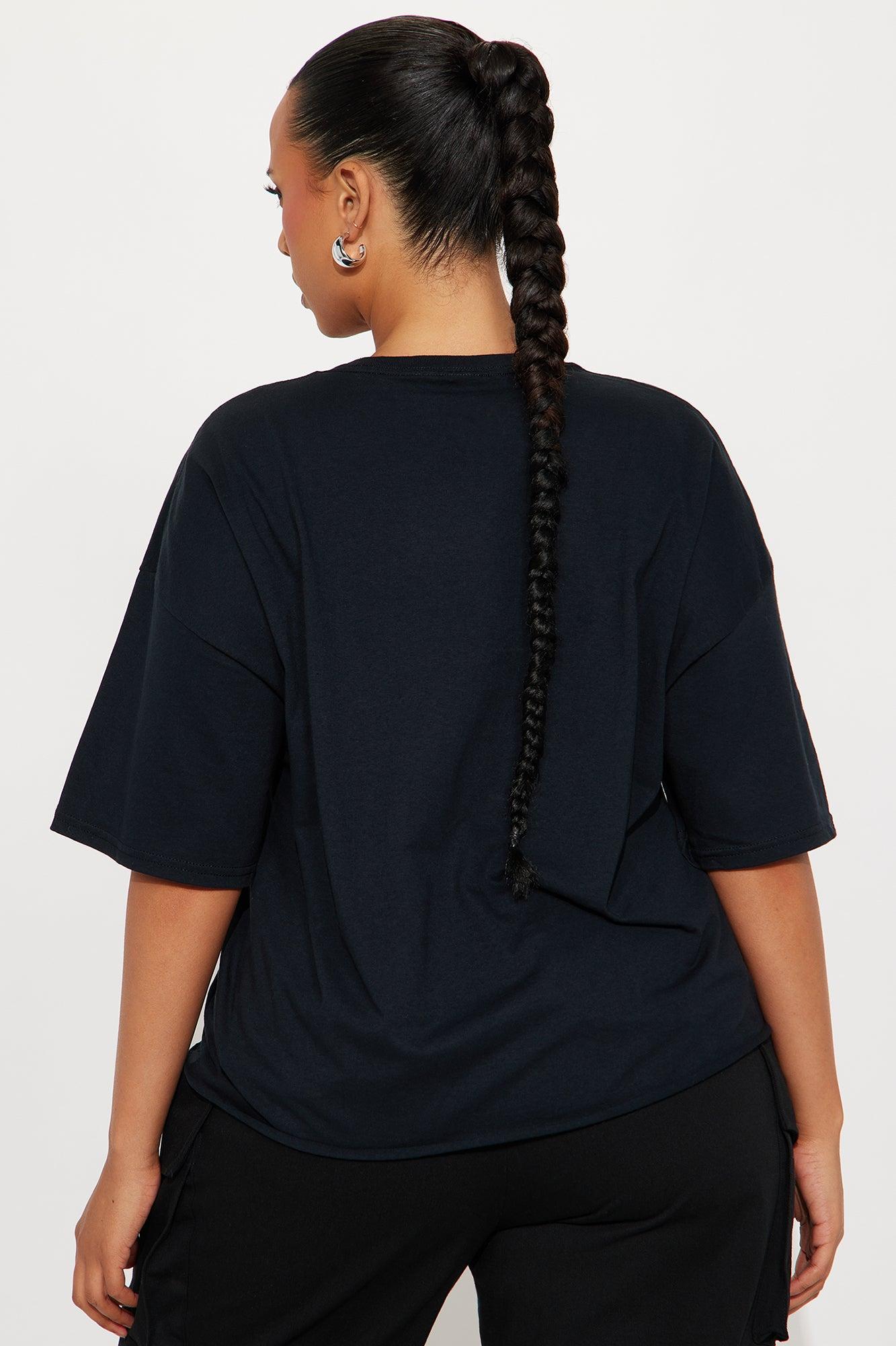 Budweiser King Of Beers Cropped Tee - Black Female Product Image