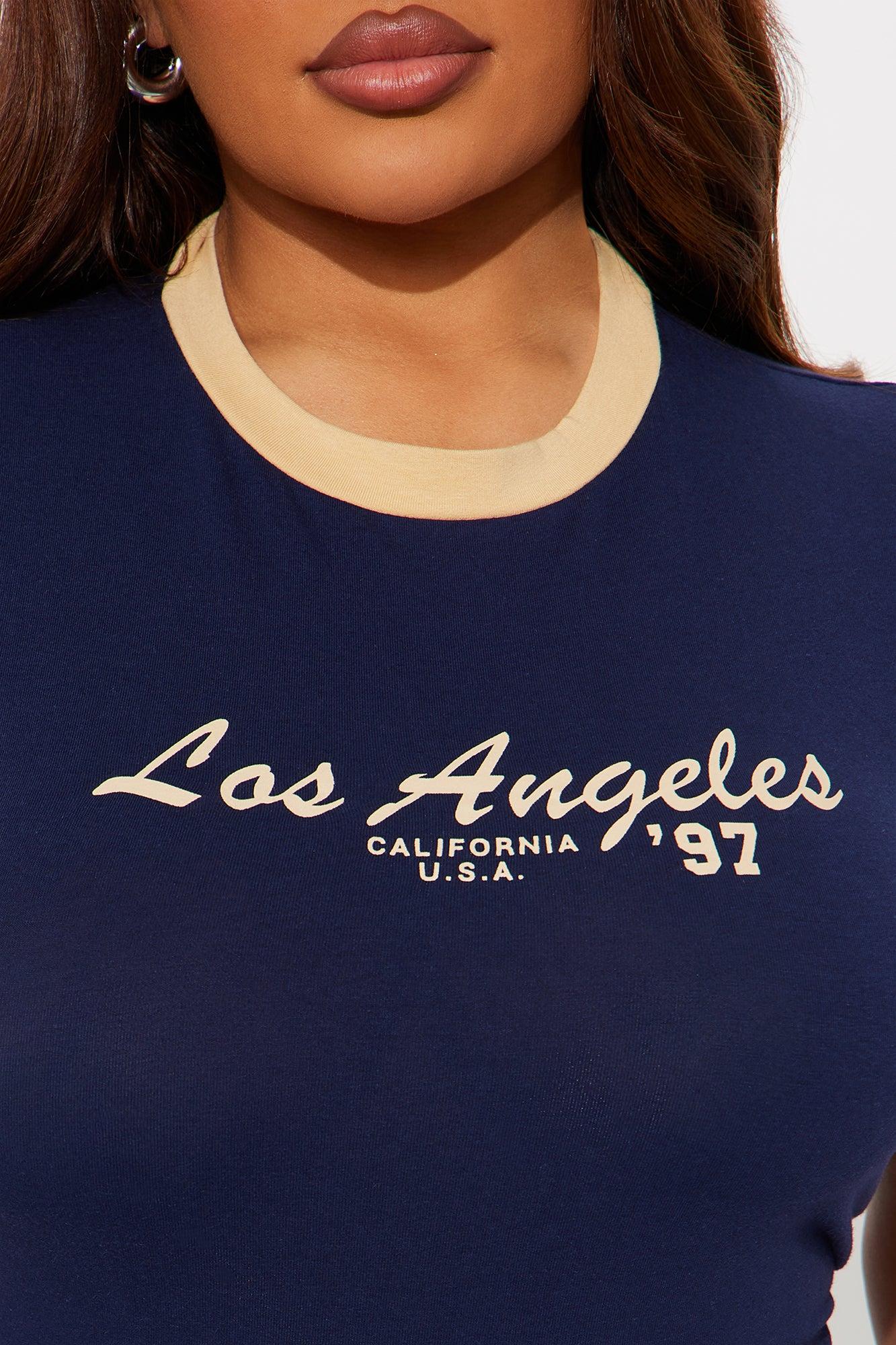 Los Angeles 97' Capri Set - Blue/combo Product Image