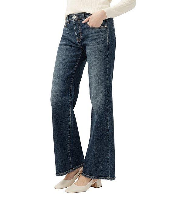 Jag Jeans Willow Wide Leg Mid-Rise Jean Product Image