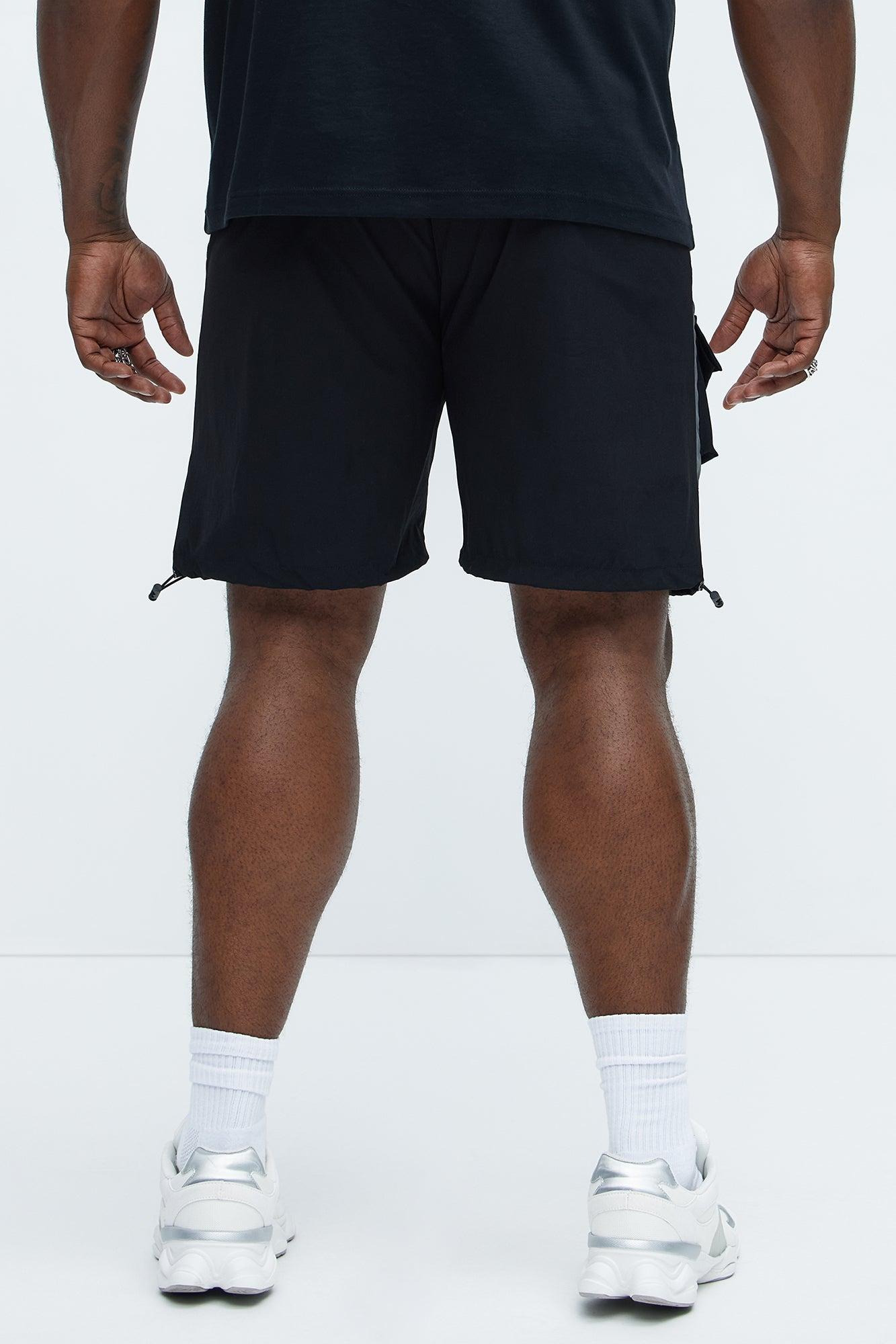 This Way Nylon Utility Short - Black Product Image