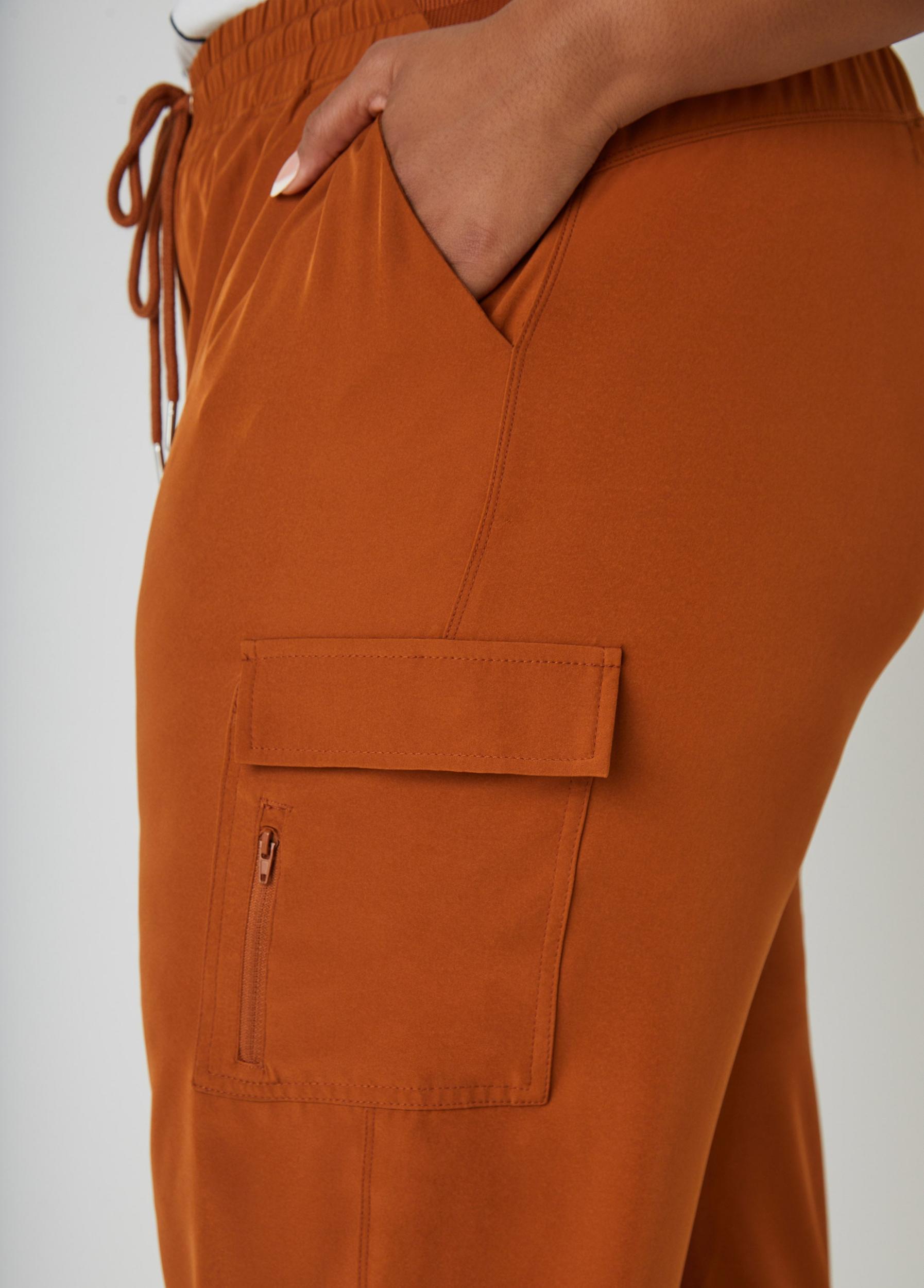 High Rise Cargo Joggers Product Image