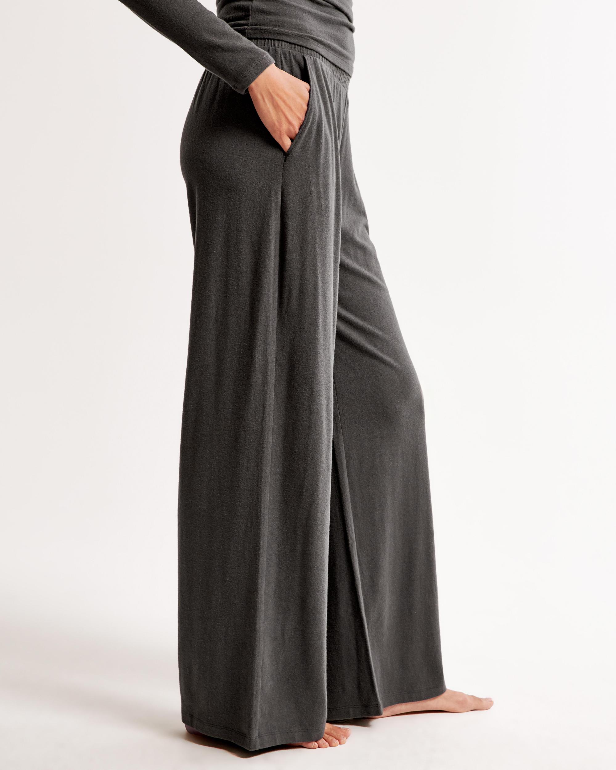 Cozy Lounge Knit Wide Leg Sweatpant Product Image