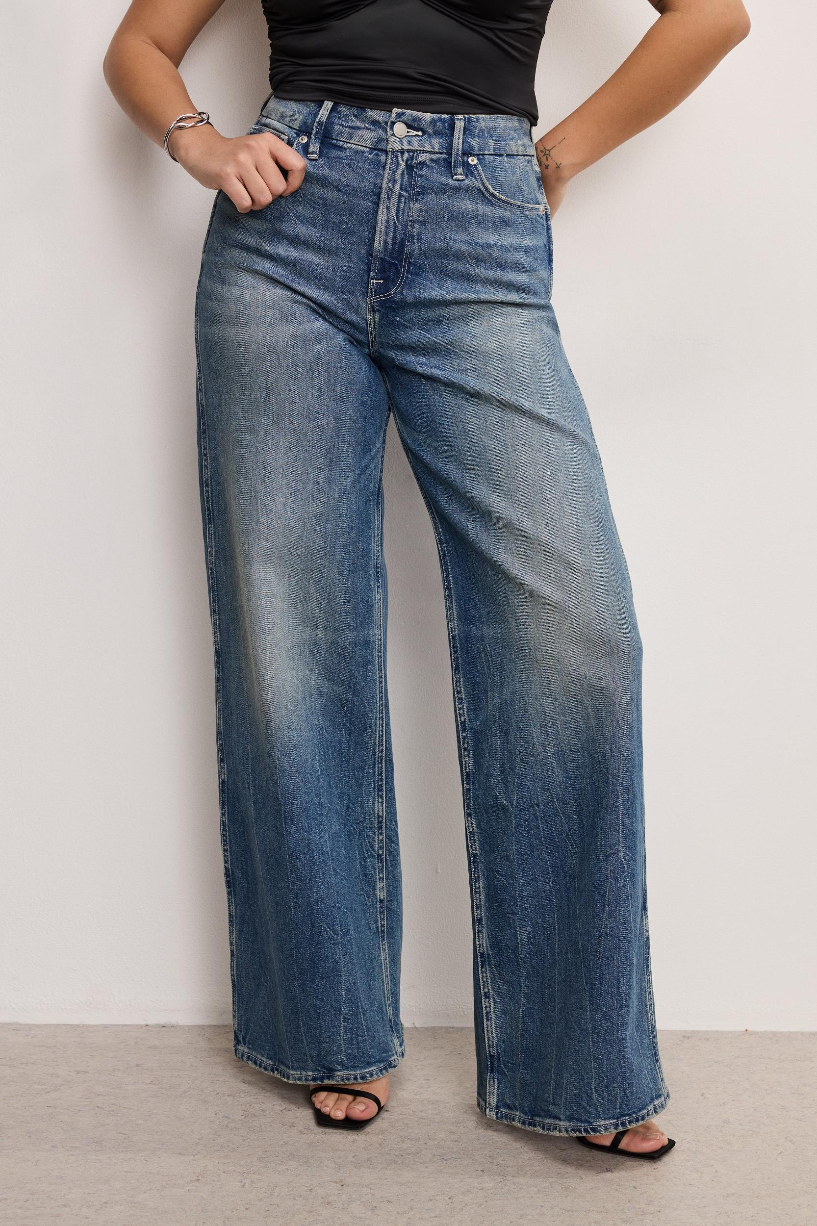 GOOD SKATE WIDE JEANS | INDIGO869 Product Image