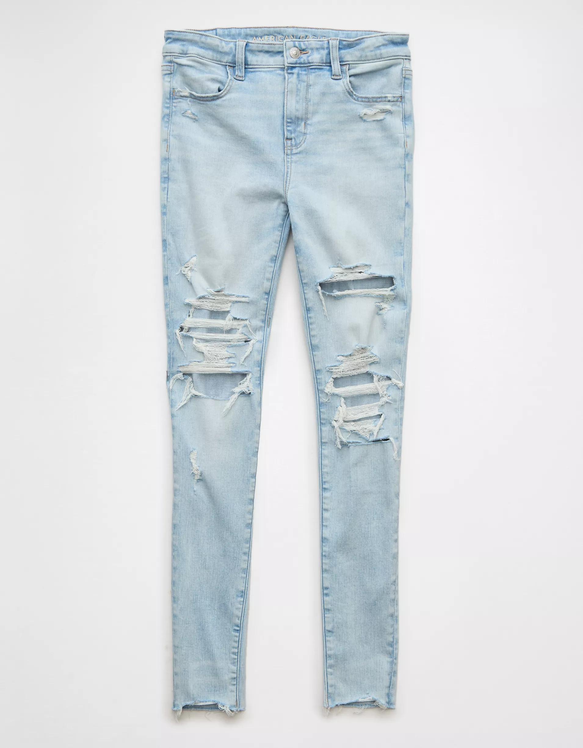 AE Next Level High-Waisted Ripped Jegging Product Image