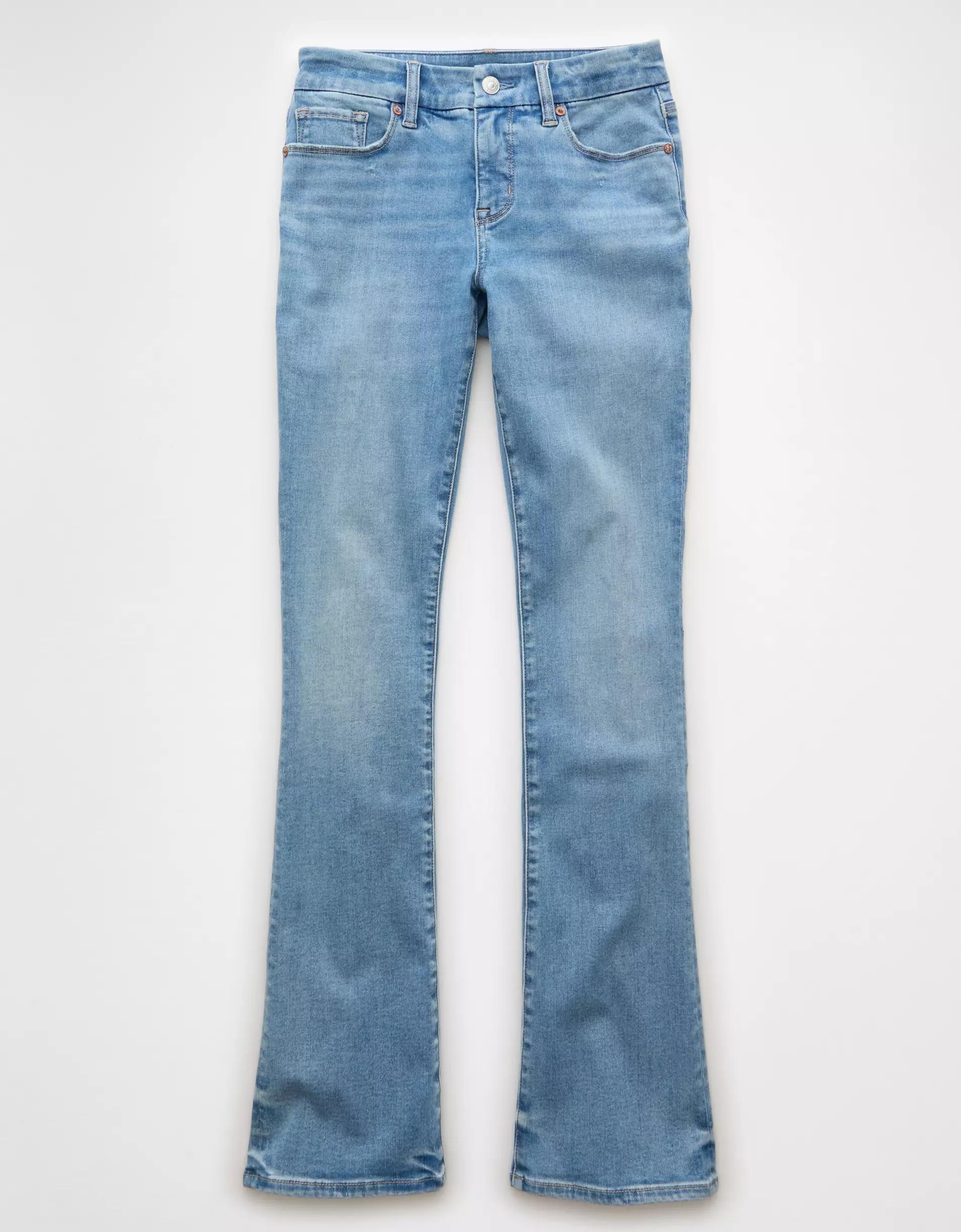 AE Luxe Curvy High-Waisted Skinny Kick Jean Product Image