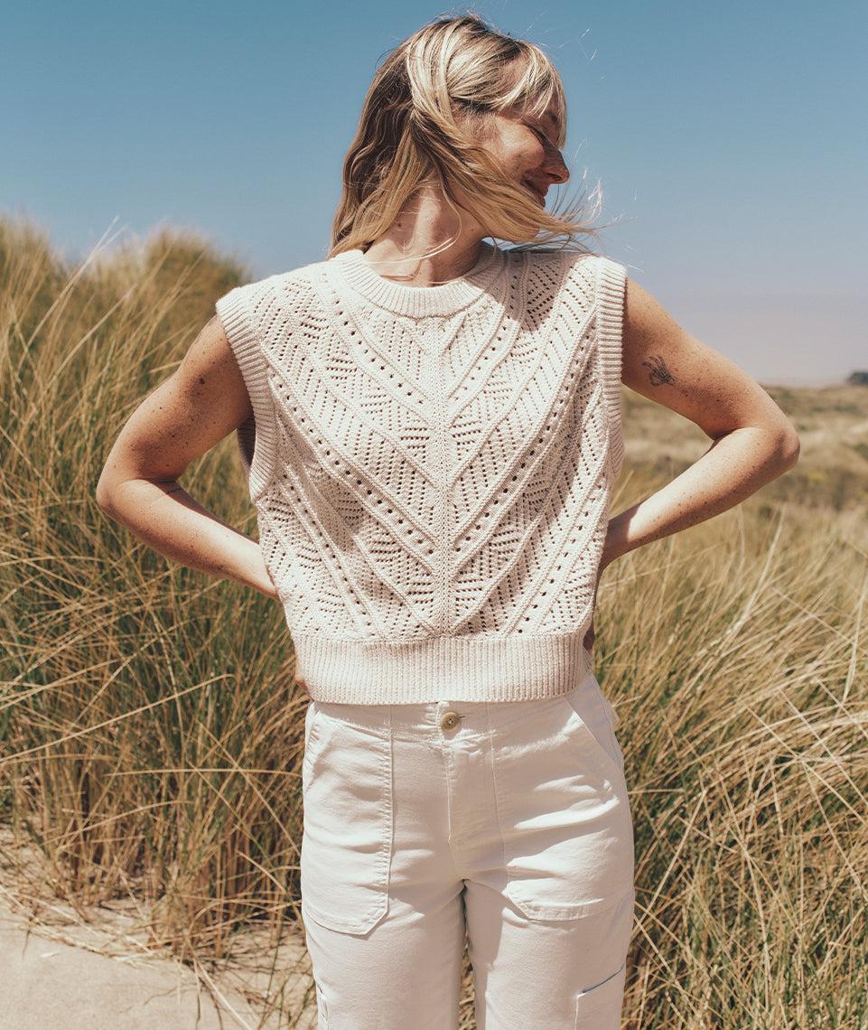 Brooke Sweater Vest Product Image