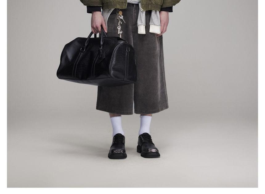 Plain Stand-Collar Loose Jacket Product Image