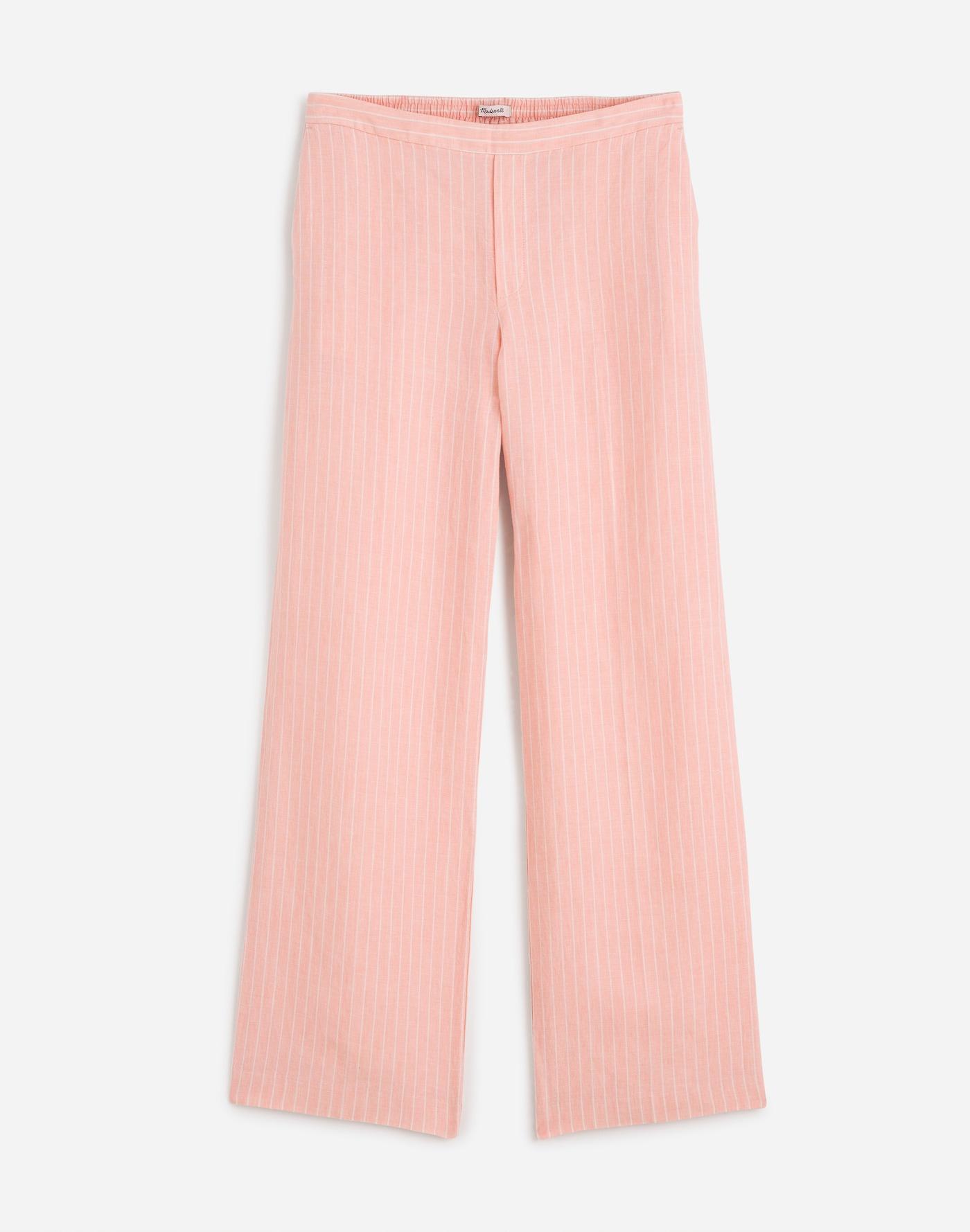 The Tall Easy Pull-On Pant in 100% Linen Product Image