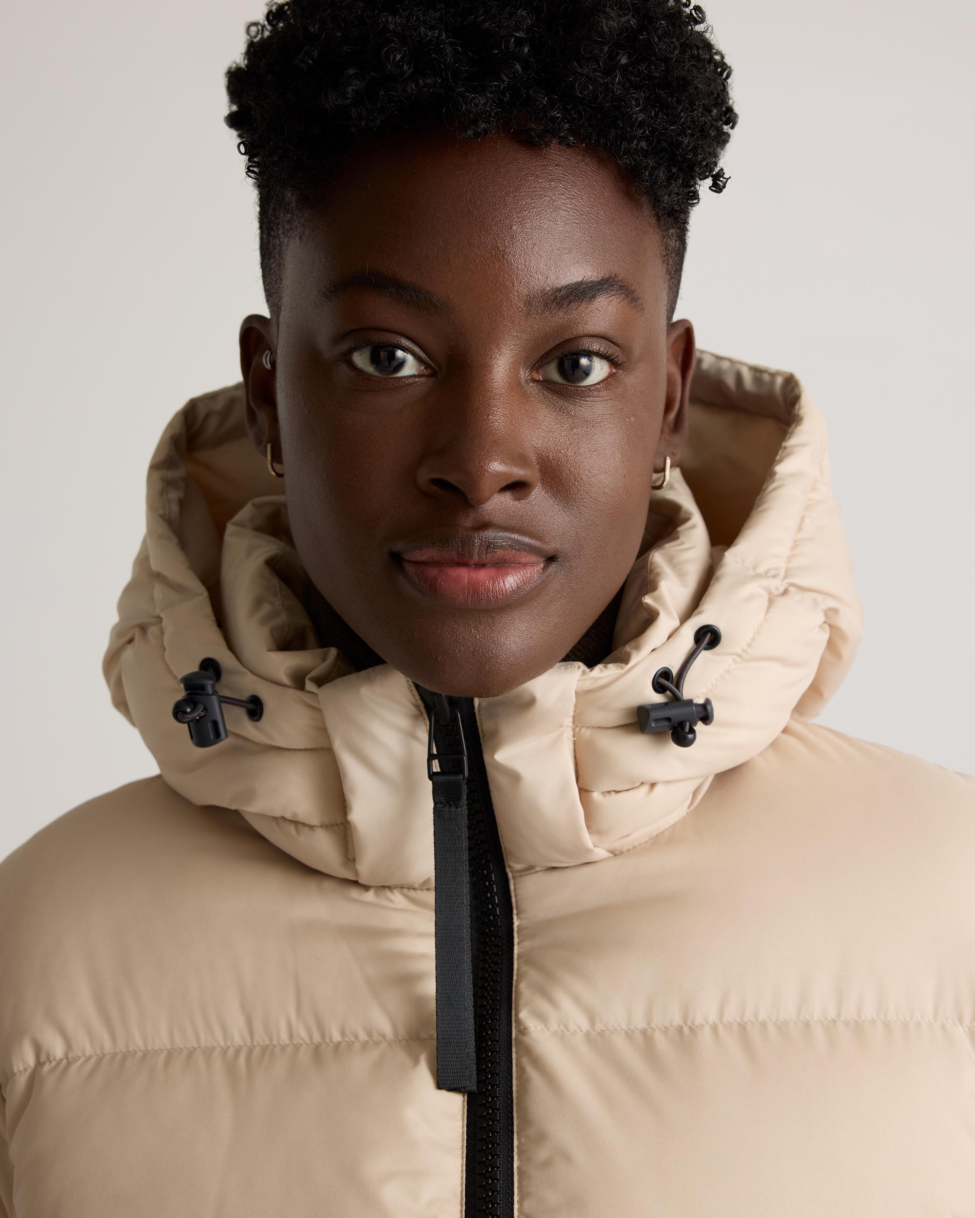 Quince | Women's Responsible Down Cinch Waist Puffer Jacket Recycled Polyester Product Image