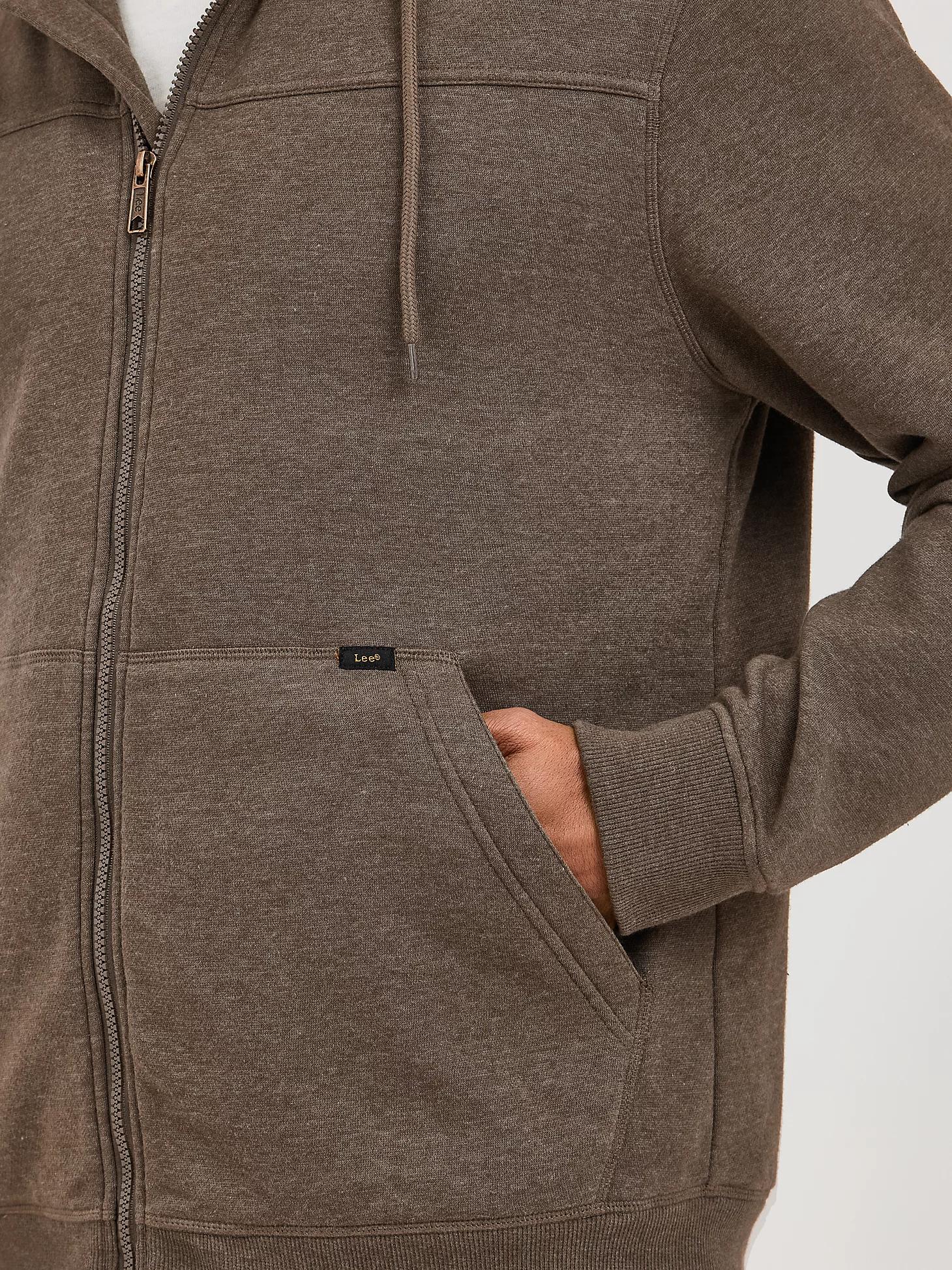 Men's Water Resistant Hooded Sherpa Jacket | Men's Jackets & Outerwear | Lee® Product Image