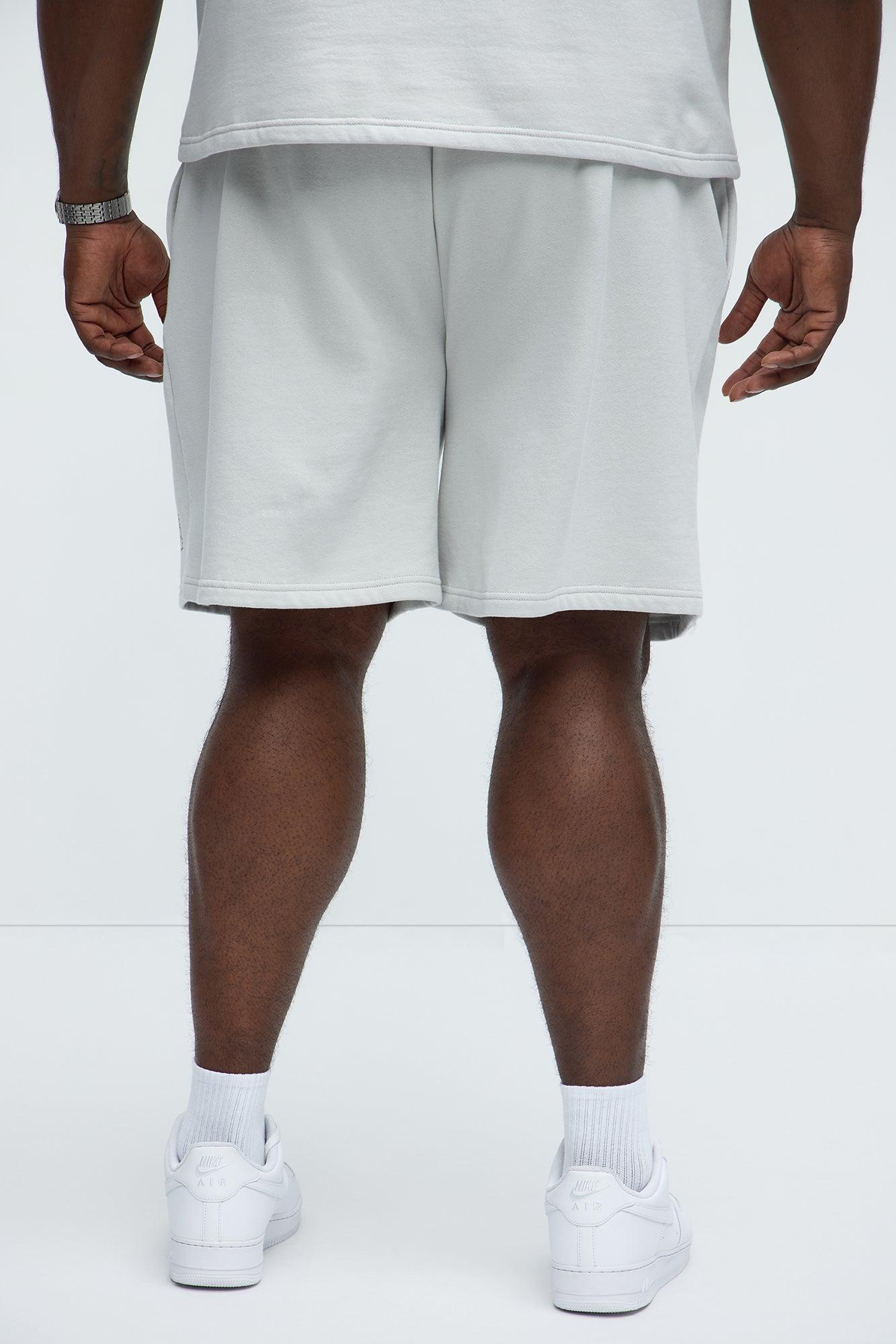 The Future Is In Your Hands Sweatshorts - Grey Product Image