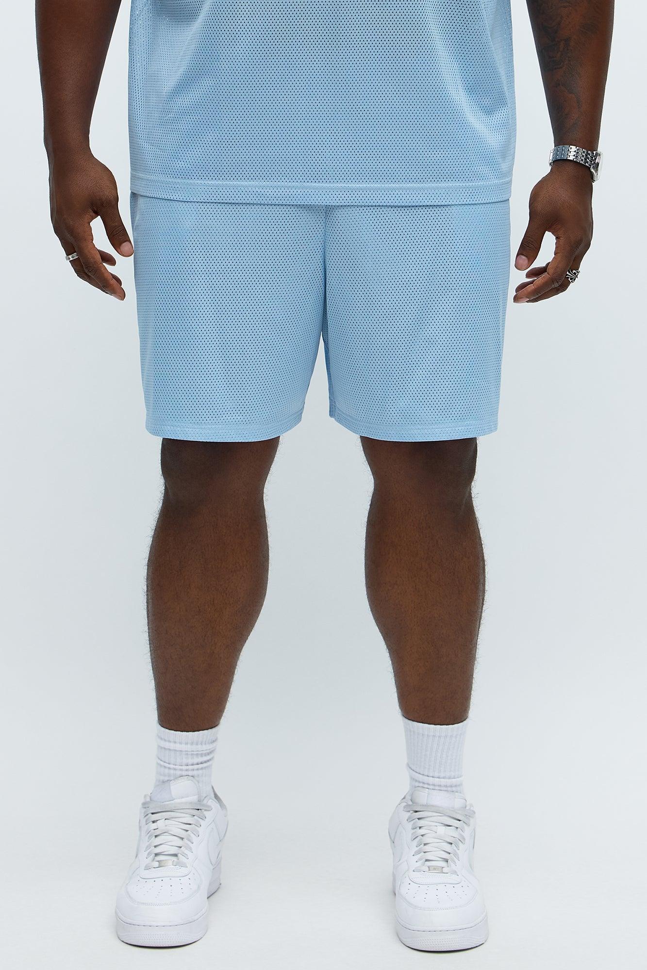 Relaxed LA To MIA Shorts - Blue Male Product Image