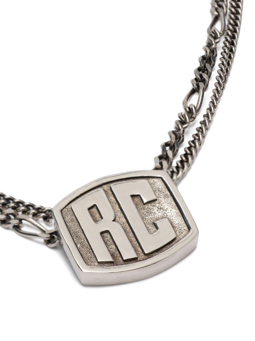 monogram double-chain necklace Product Image