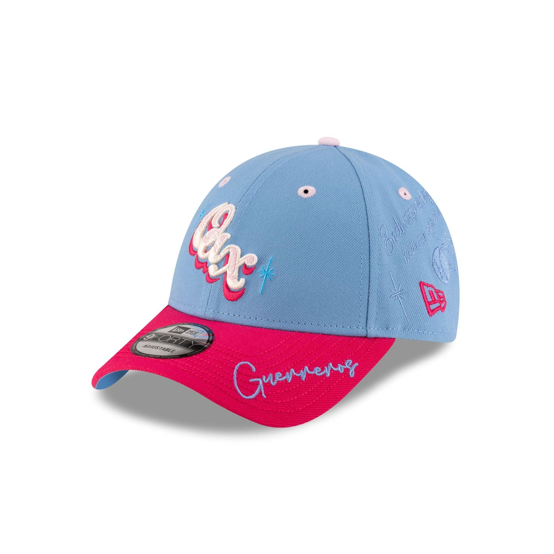 Guerreros de Oaxaca LMB 100th Anniversary Alt Blue 9FORTY Snapback Hat Male Product Image