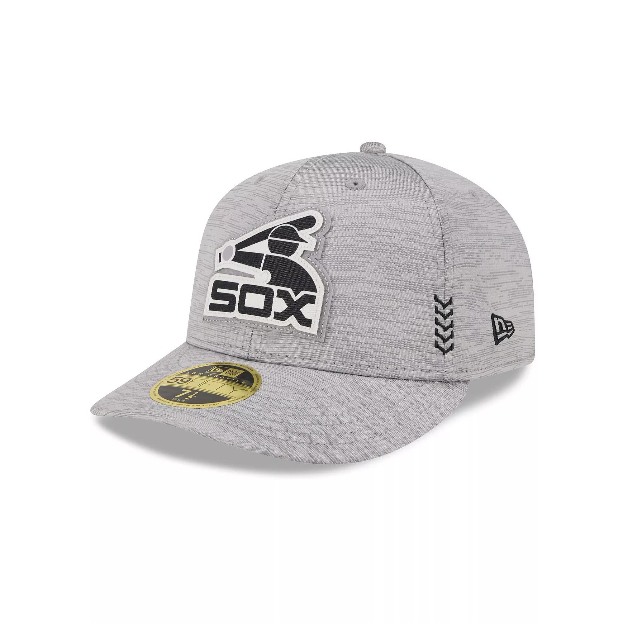 Men's New Era  Gray Chicago White Sox 2024 Clubhouse Low Profile 59FIFTY Fitted Hat, Size: 7 1/4, Grey Product Image
