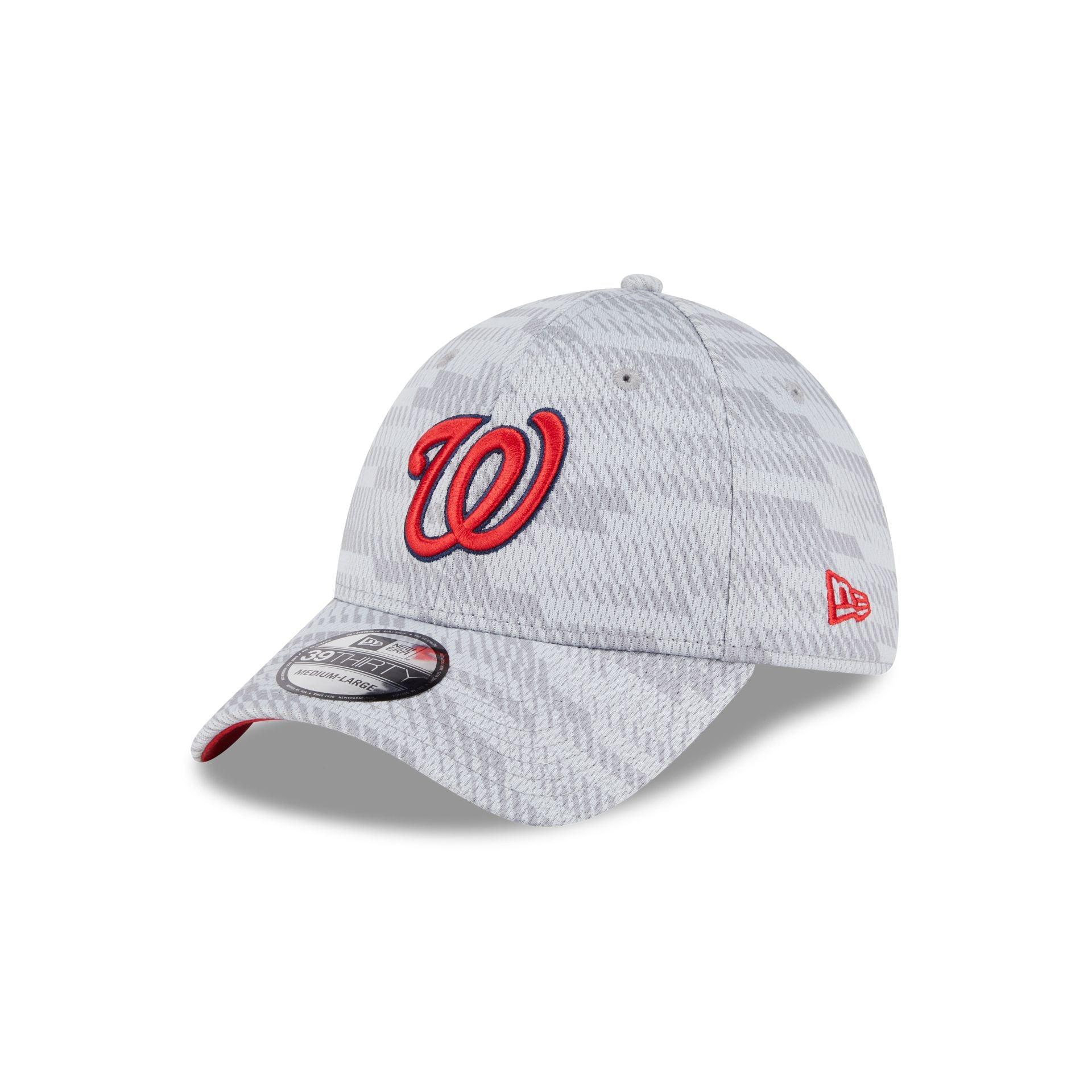 Washington Nationals 2025 Clubhouse Gray 39THIRTY Stretch Fit Male Product Image