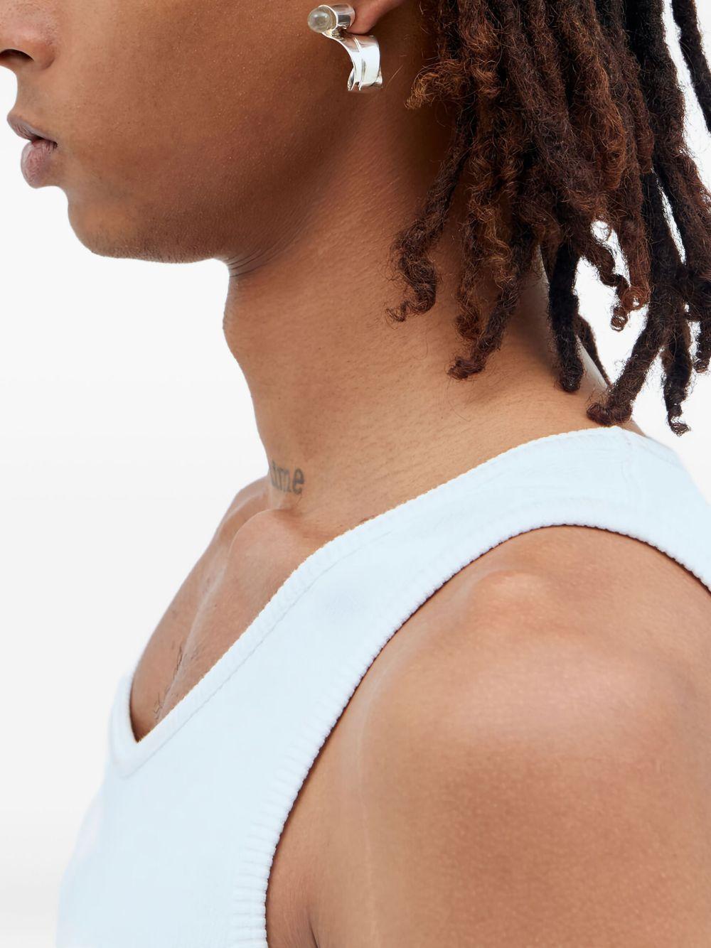 swirl crystal earrings Product Image