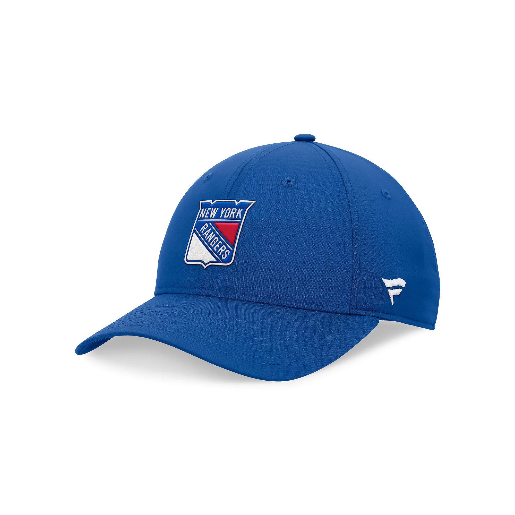 Men's Fanatics Blue New York Rangers Domestic 3D Patch Adjustable Hat, Ran Blue Product Image