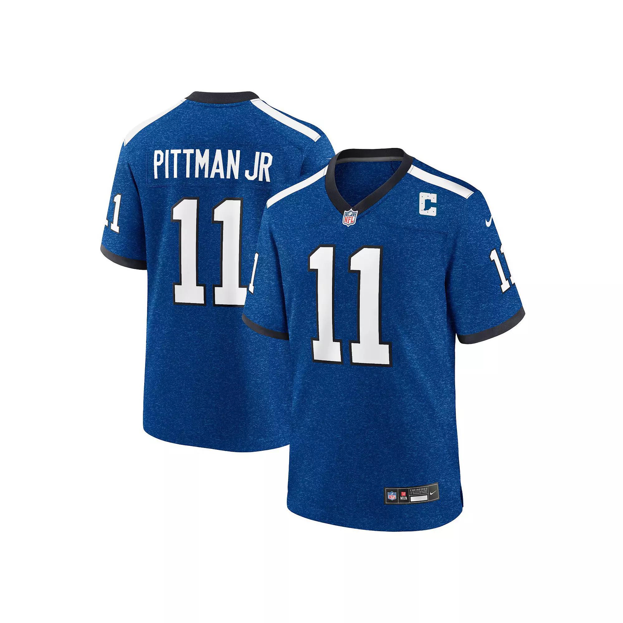 Michael Pittman Jr. Indianapolis Colts Nike Men's NFL Game Football Jersey Product Image