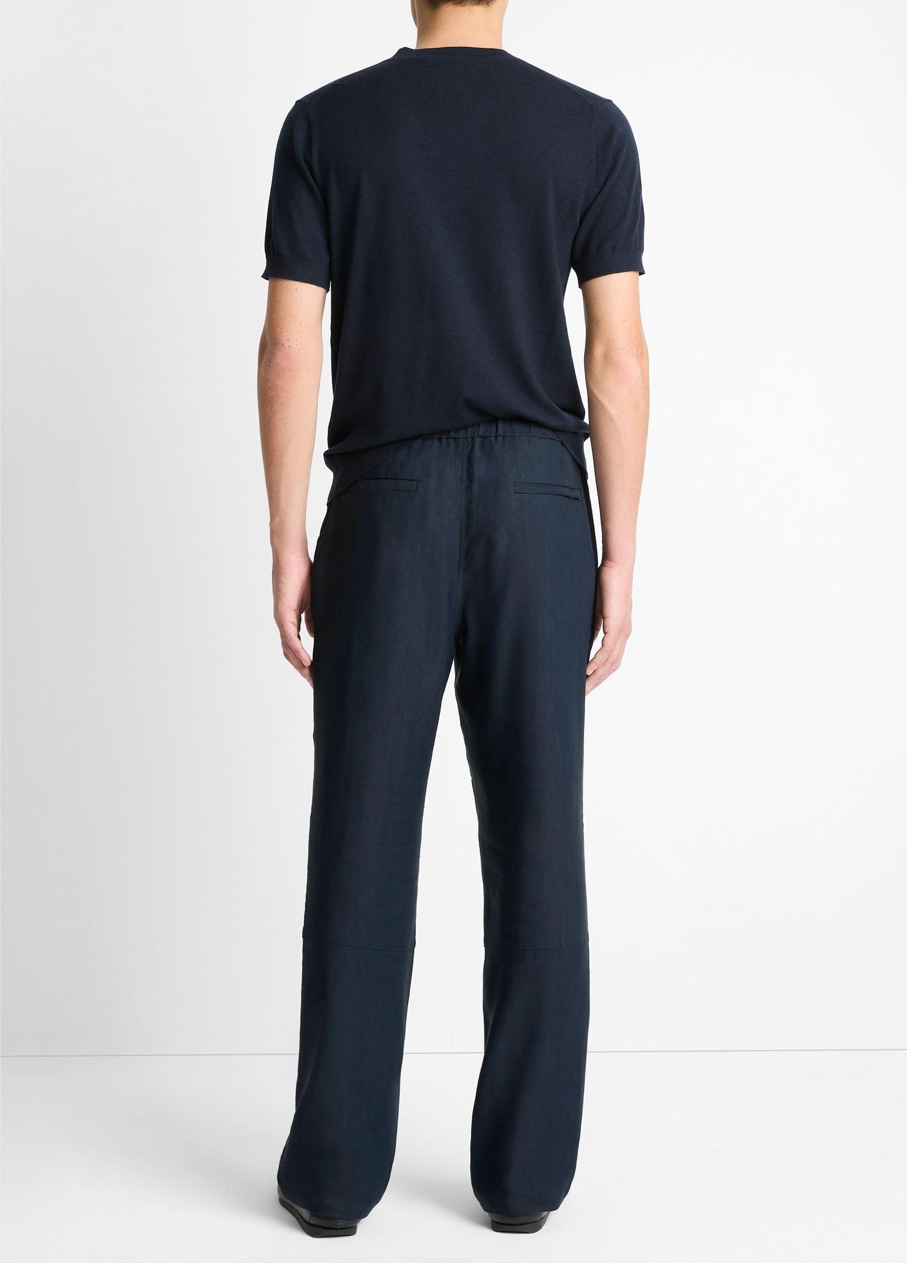 Louie Relaxed Italian Compact Twill Pant Product Image