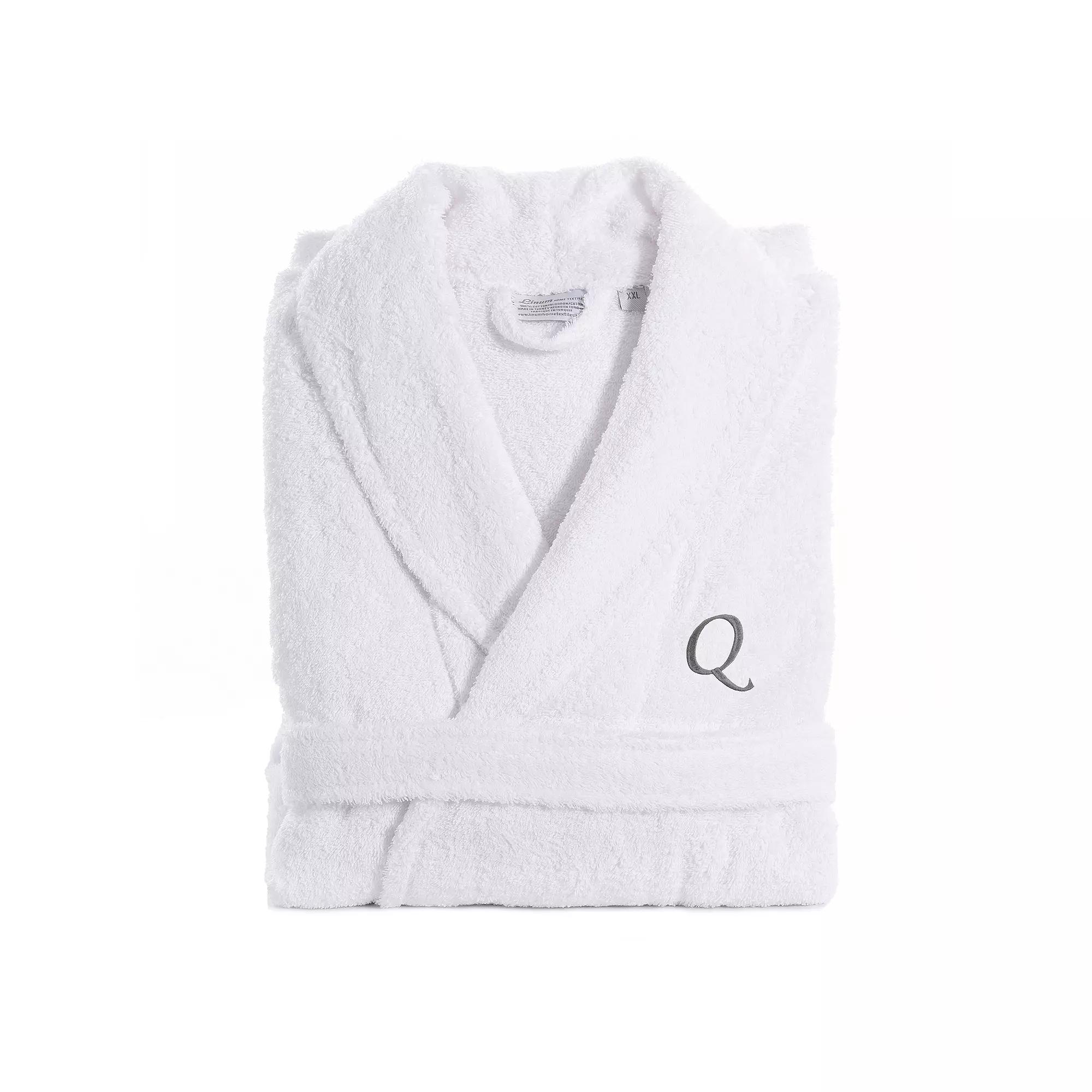 Linum Home Textiles Unisex Turkish Cotton Personalized Terry Bathrobe, Adult Unisex,  Product Image