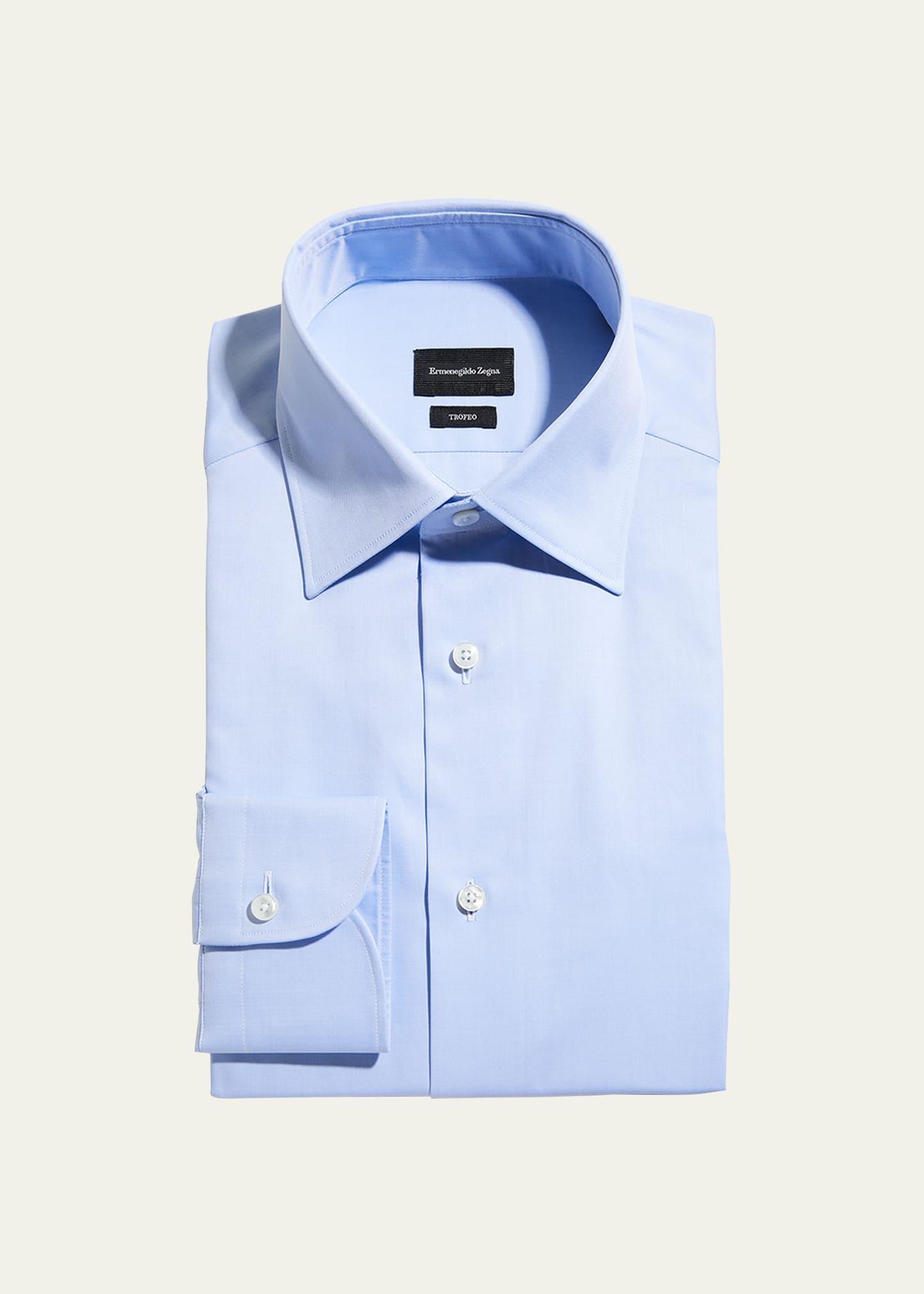 Mens Trofeo Regular-Fit Dress Shirt Product Image