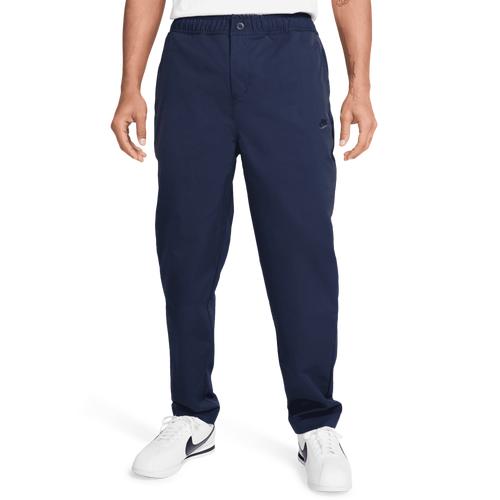 Nike Mens Nike Club Woven Tapered Pants - Mens Black/Black Product Image