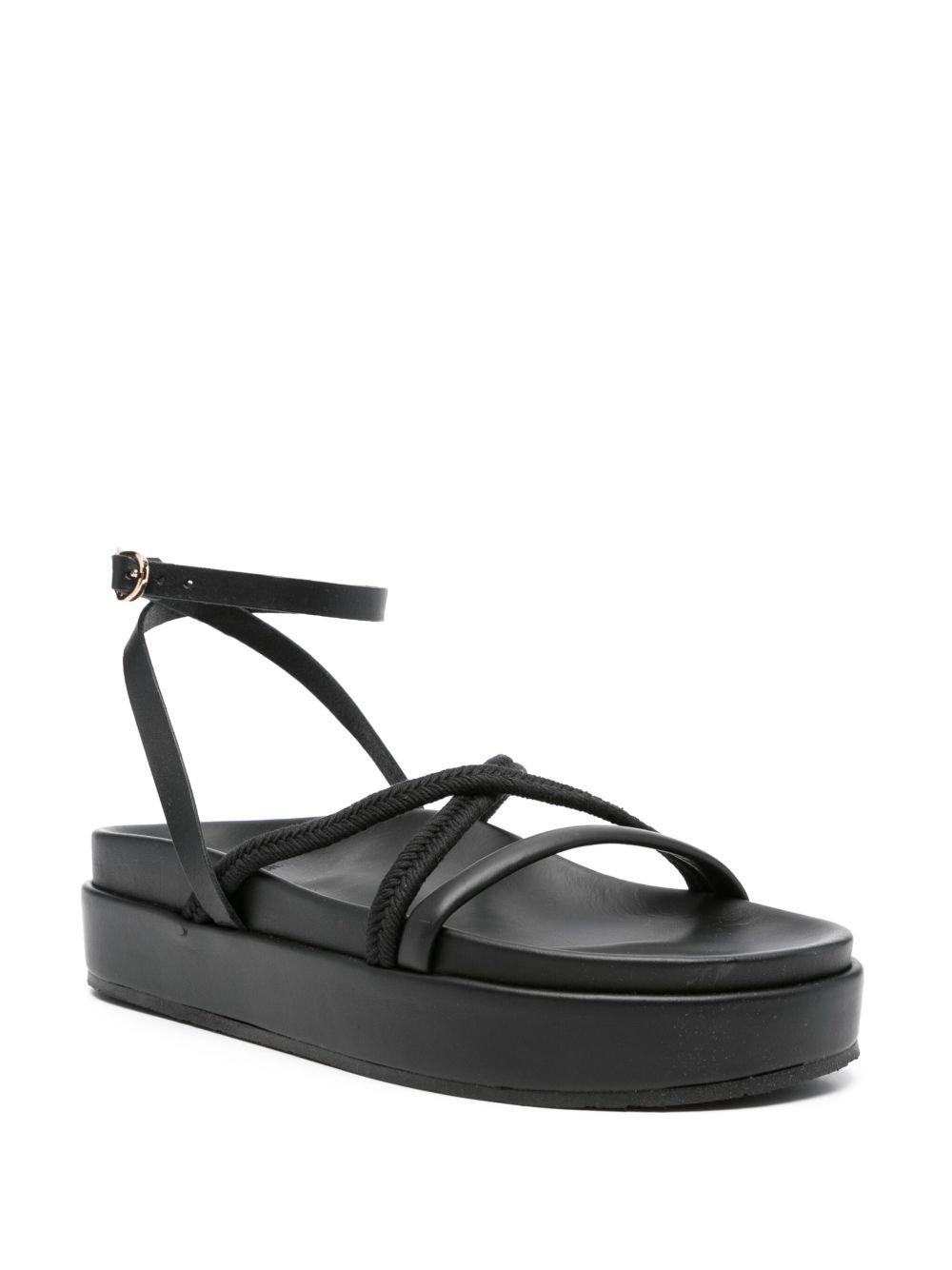 30mm crossover platform sandals Product Image