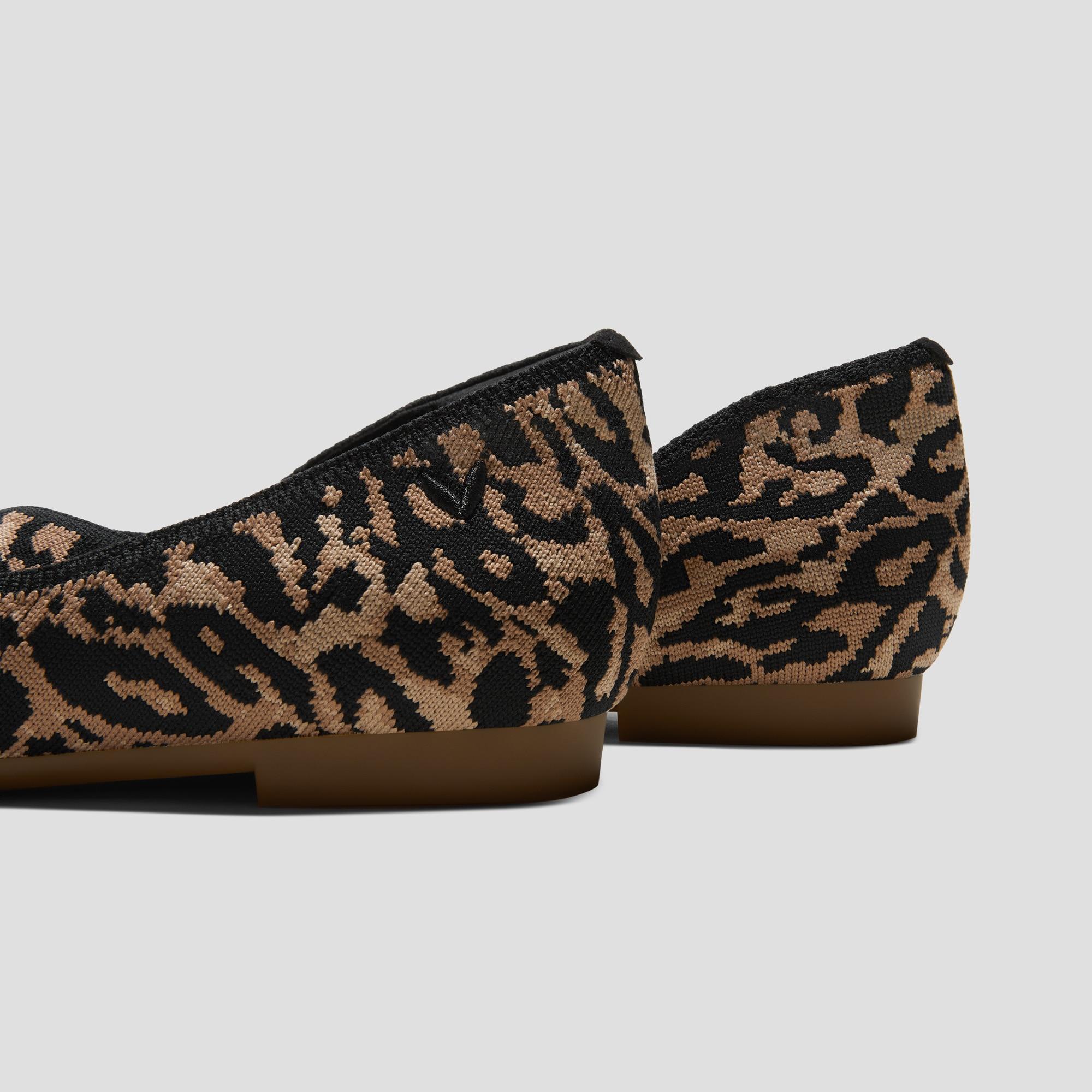 Pointed-Toe D'Orsay Flats (Melia) Product Image